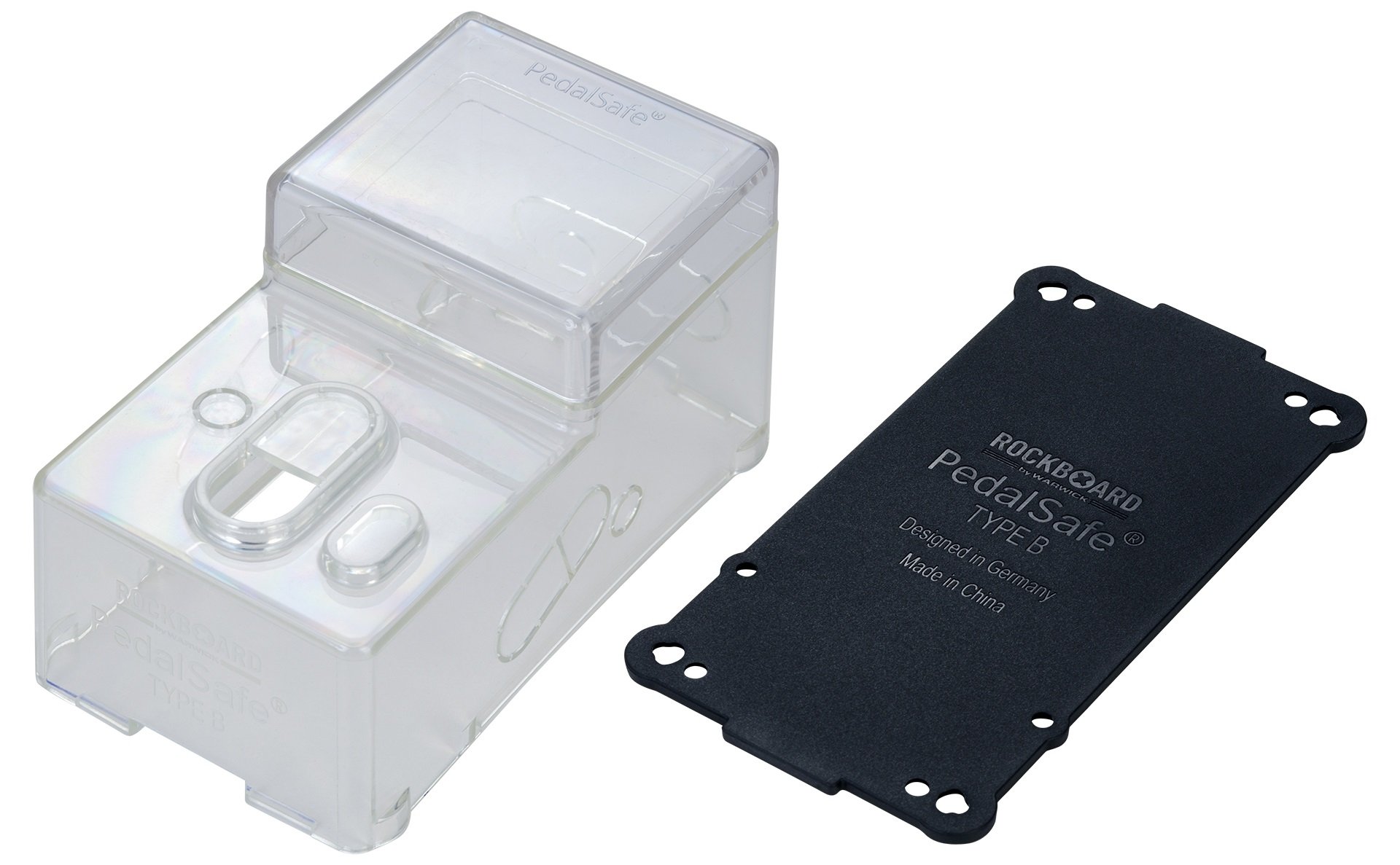 PedalSafe Type B1 - Protective Cover and Universal Mounting Plate