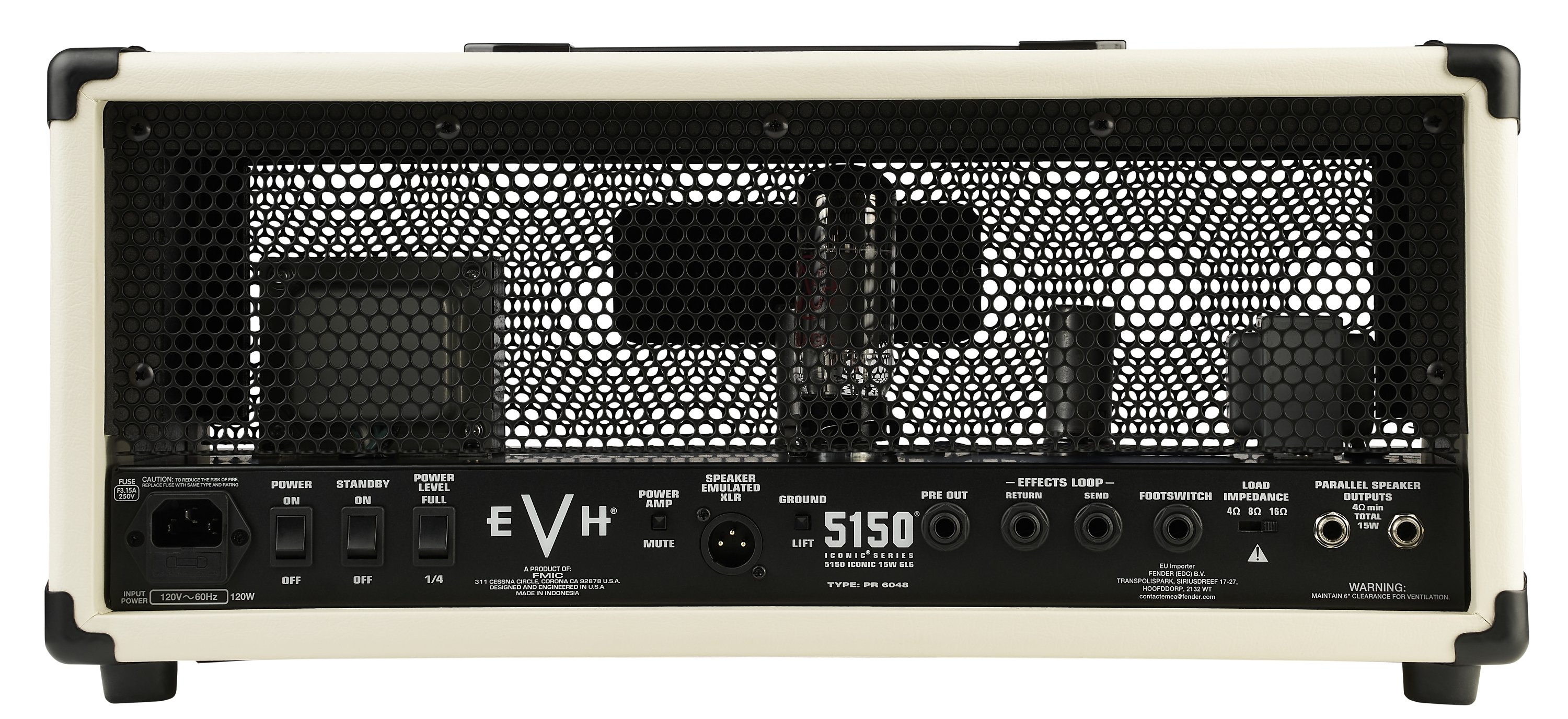 5150 Iconic Series 15W 6L6 Head Ivory