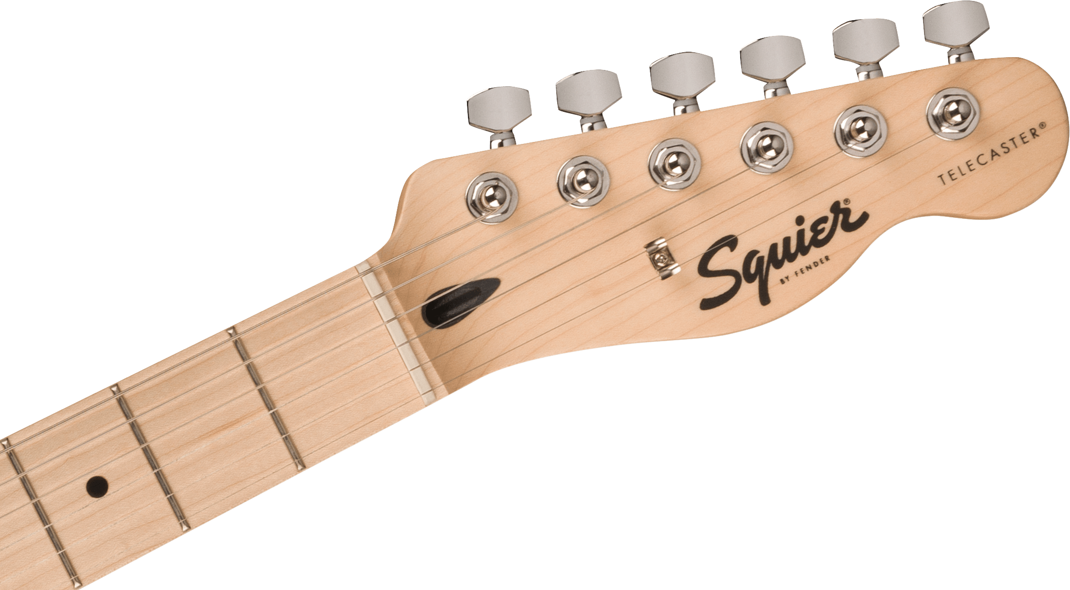 Sonic™ Telecaster®, Maple Fingerboard, White Pickguard, Black