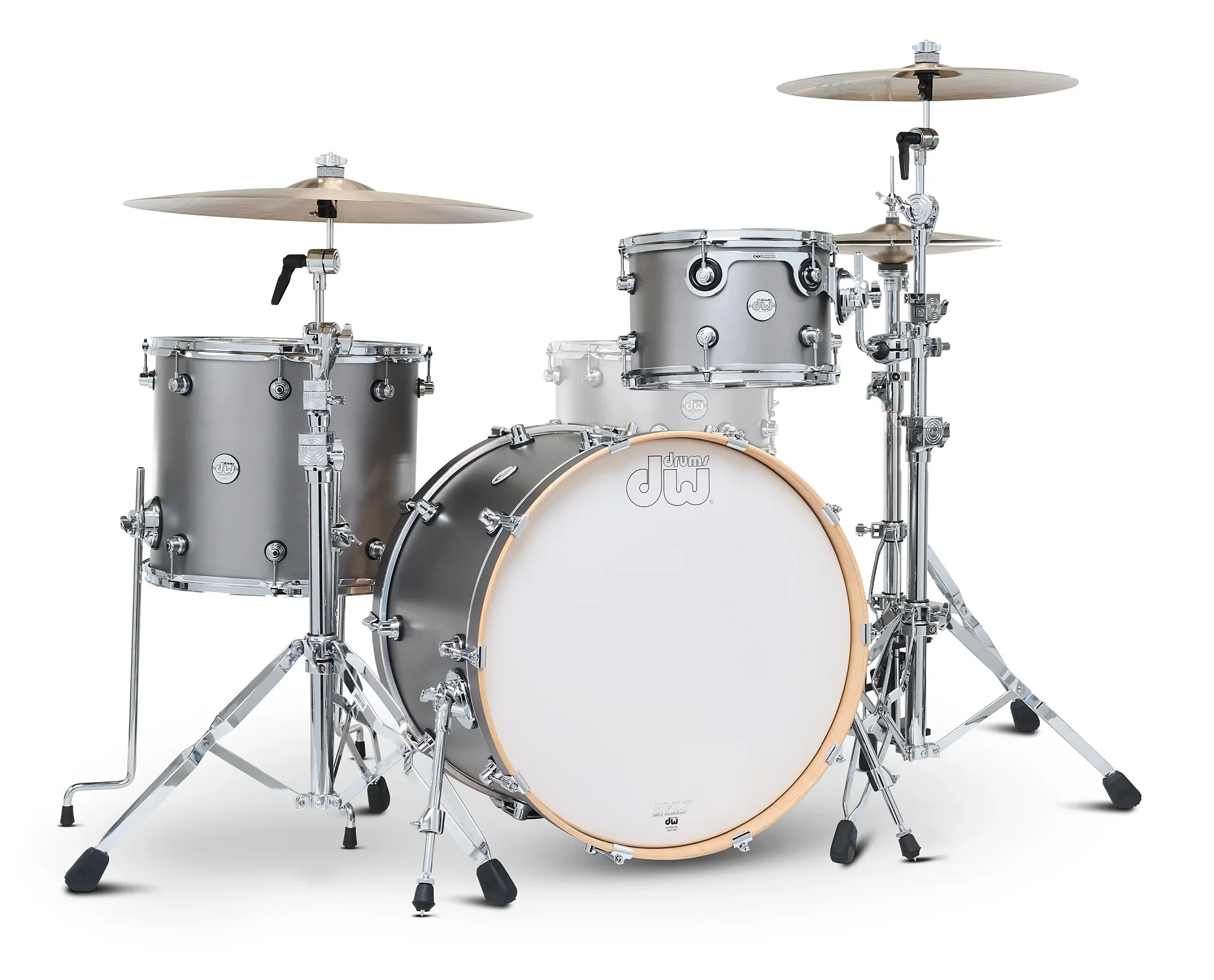 Design 3-Piece Shell Pack inkl. 14"x7" Snare Titanium Satin