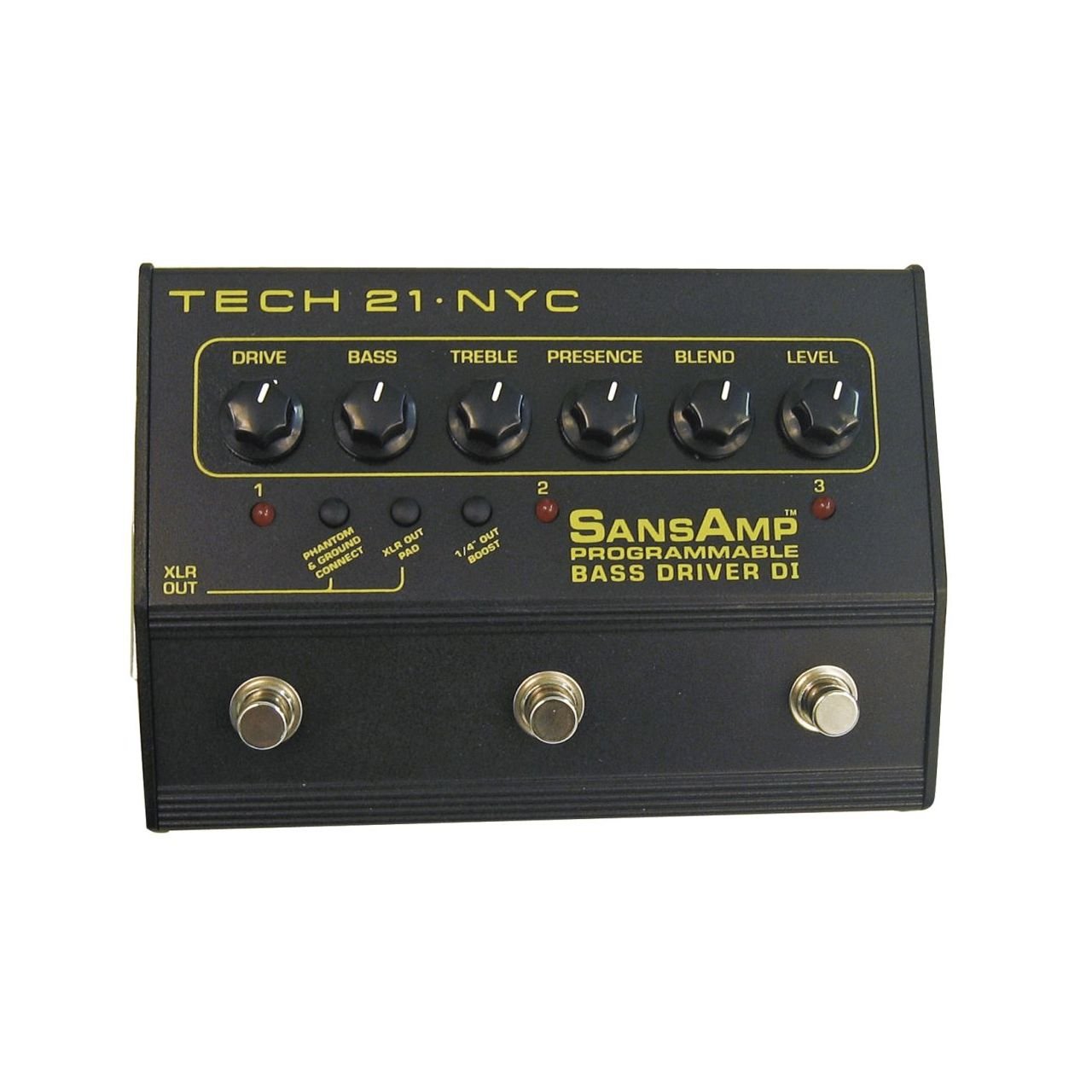 Sansamp Bass Driver D.I. programmable - Programmierbarer Bass Driver DI