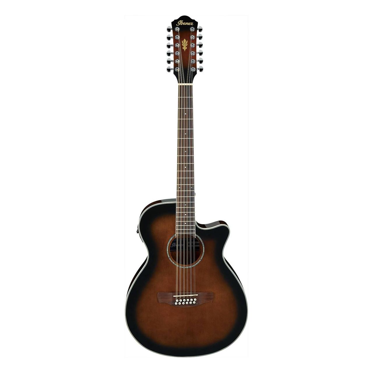 AEG1812II-DVS - 12-Saiter Westerngitarre mit Tonabnehmer