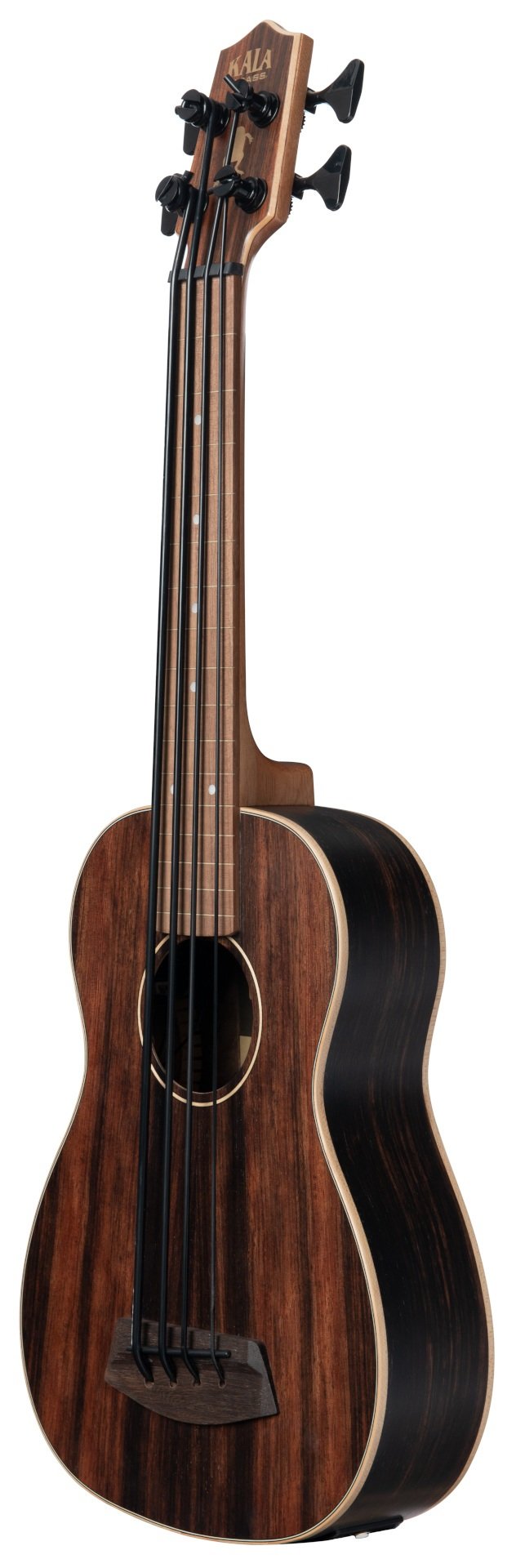 U-Bass Striped Ebony, Fretless with Deluxe Bag