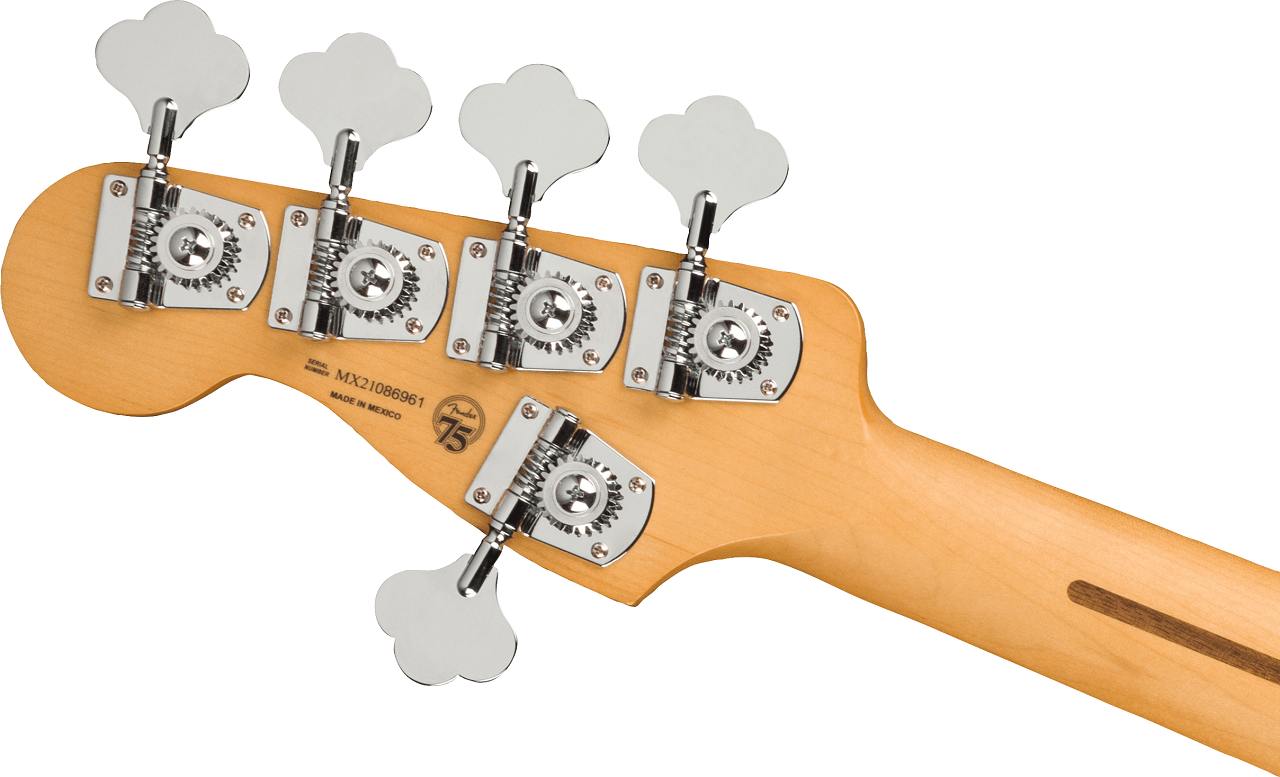 Player Plus Jazz Bass® V, Maple Fingerboard, Cosmic Jade