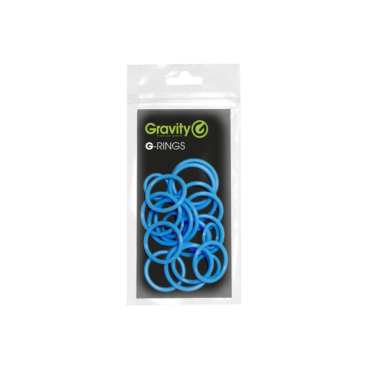Gravity RP 5555 BLU 1 - Universeller Gravity Ring Pack, Deep Sky Blue G-Rings