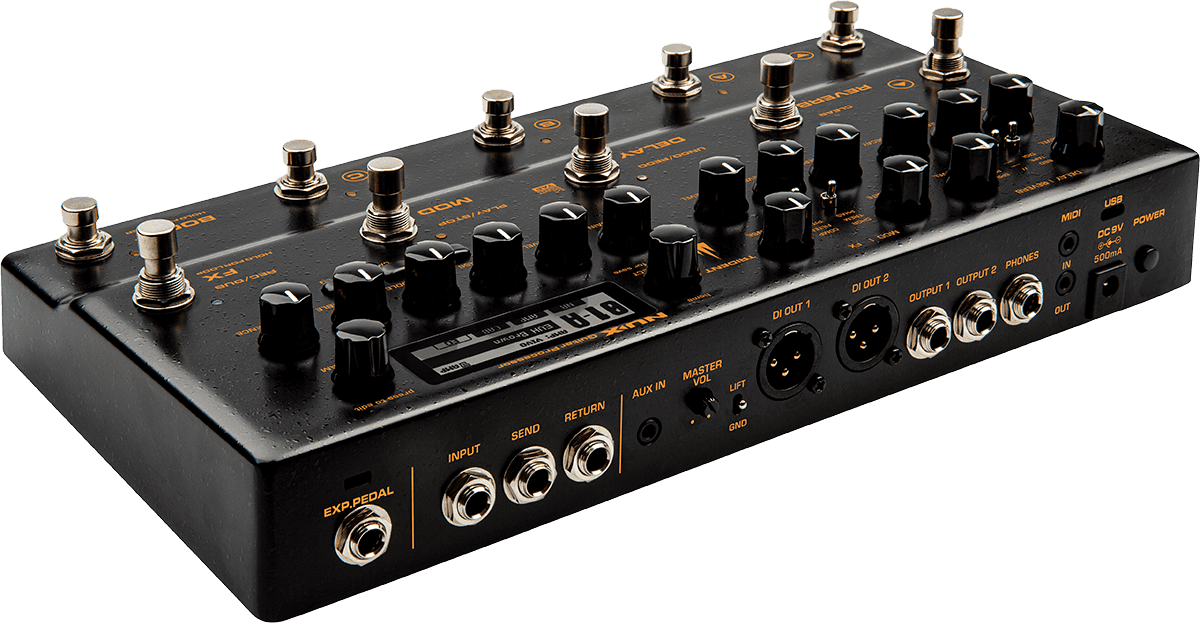 Trident Guitar Processor mit Amp-Modeling
