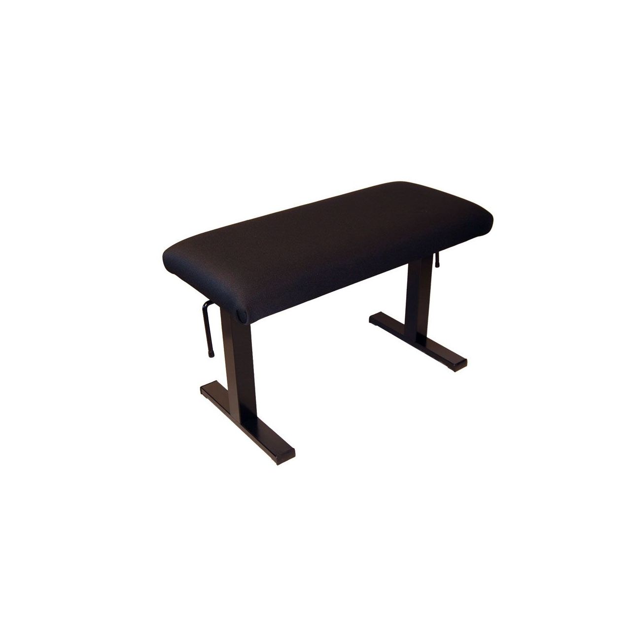 484s Klavierbank Lift-O-Matic samtiger Stoff schwarz 46F 65cm Breite (B-Stock)