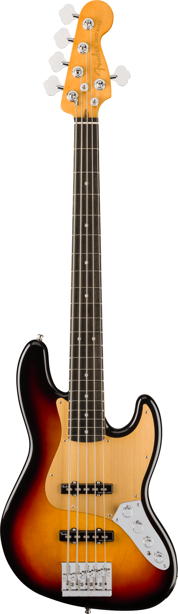 American Ultra II Jazz Bass V Ultraburst