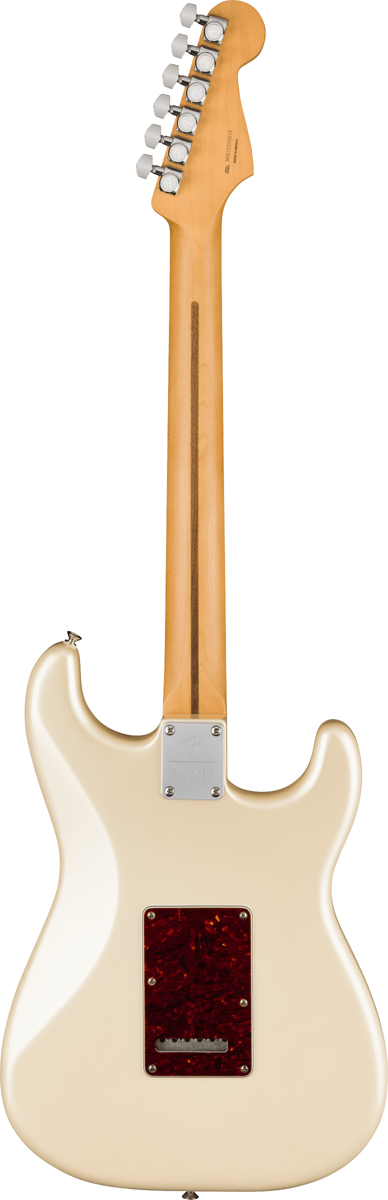 Player Plus Stratocaster®, Left-Hand, Maple Fingerboard, Olympic Pearl