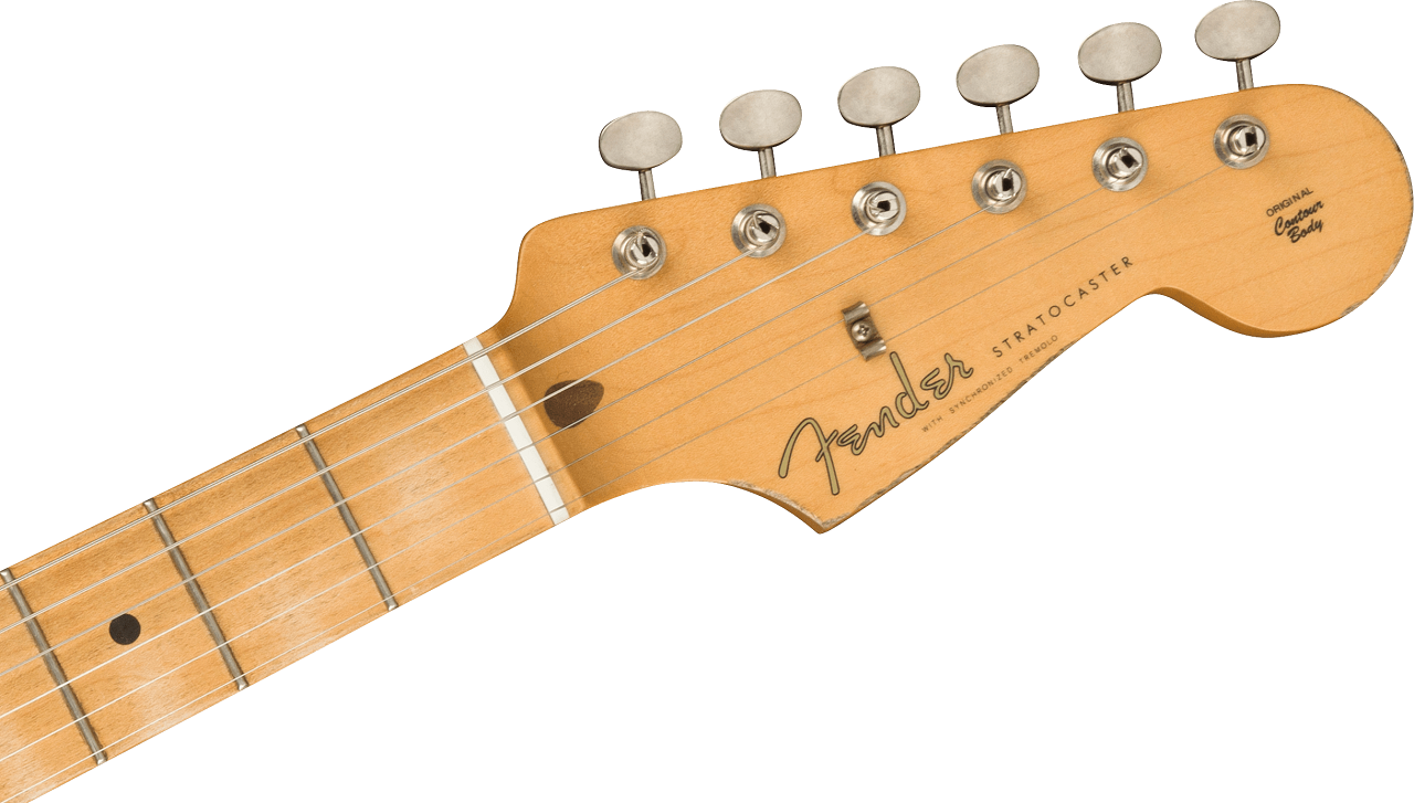 Vintera Road Worn® '50s Stratocaster®, Maple Fingerboard, Fiesta Red
