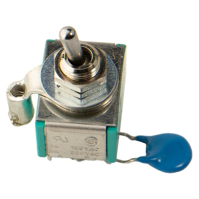 3PDT Mini Toggle Switch with 330 pF Capacitor
