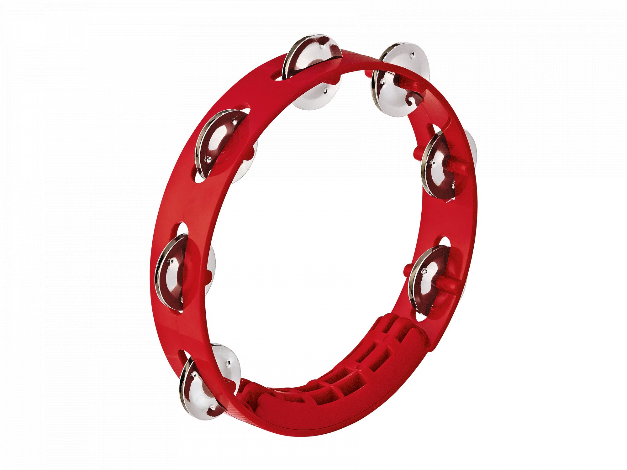 Tamburin 8" Rot – Kinder Percussion Instrument aus ABS