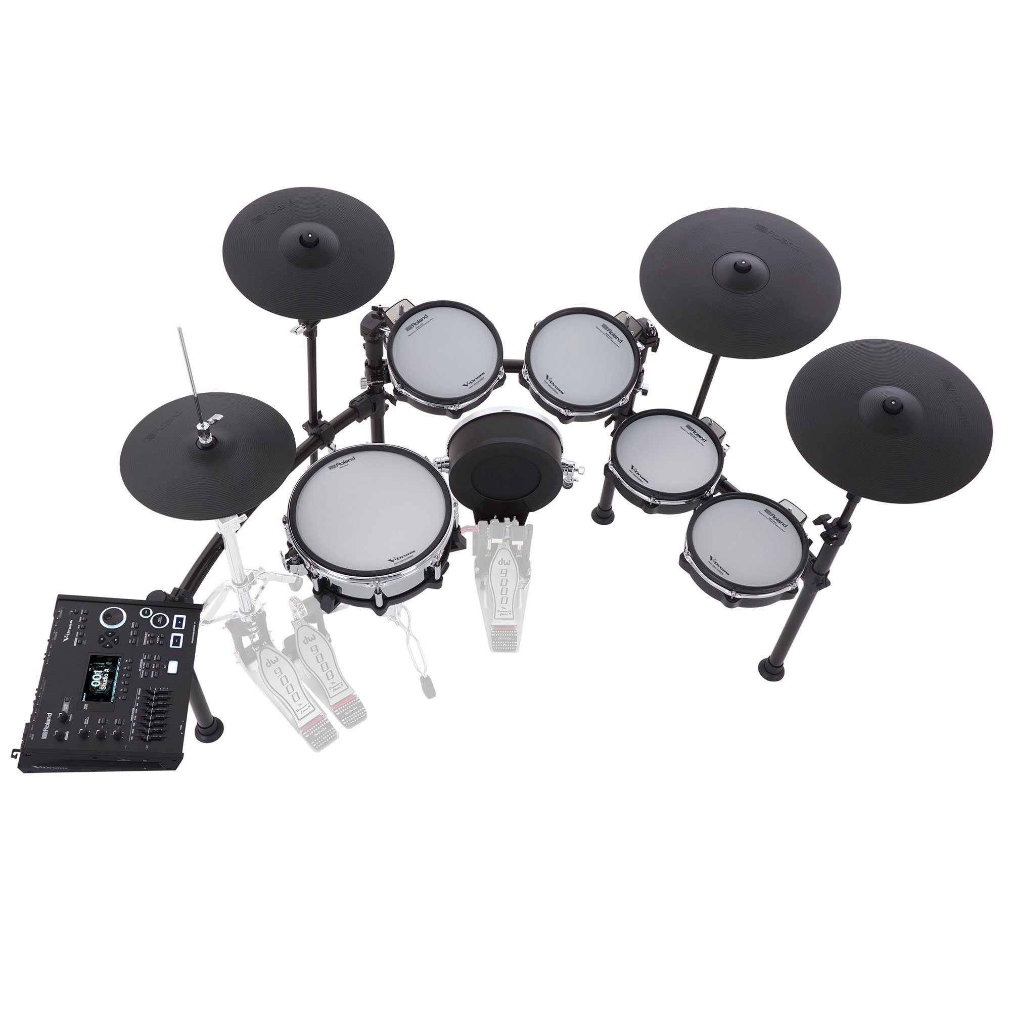 ROLAND TD713 V-Drums Kit Perspektivische Ansicht