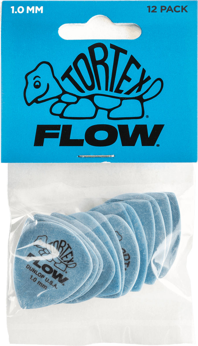 Tortex Flow Standard Picks 1.00 mm  Player's Pack 12 pcs.