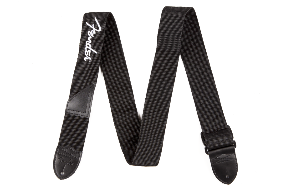 Black Poly Strap Grey Fender Logo