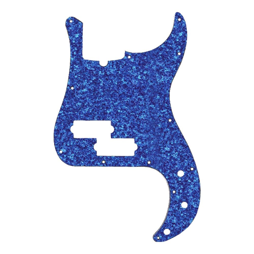 P-Bass Pickguard (DPP PB BLS), Blue Sparkle