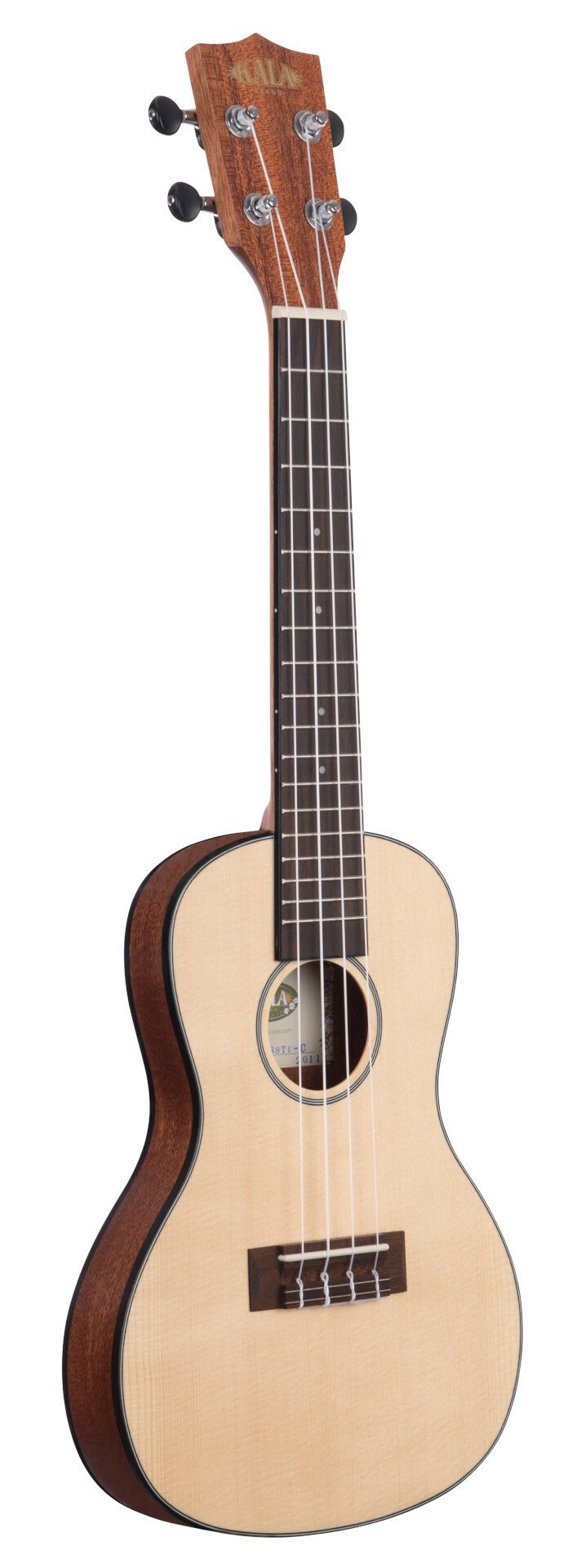 KA-SSTU-C Travel Concert Ukulele Solid Spruce with Bag