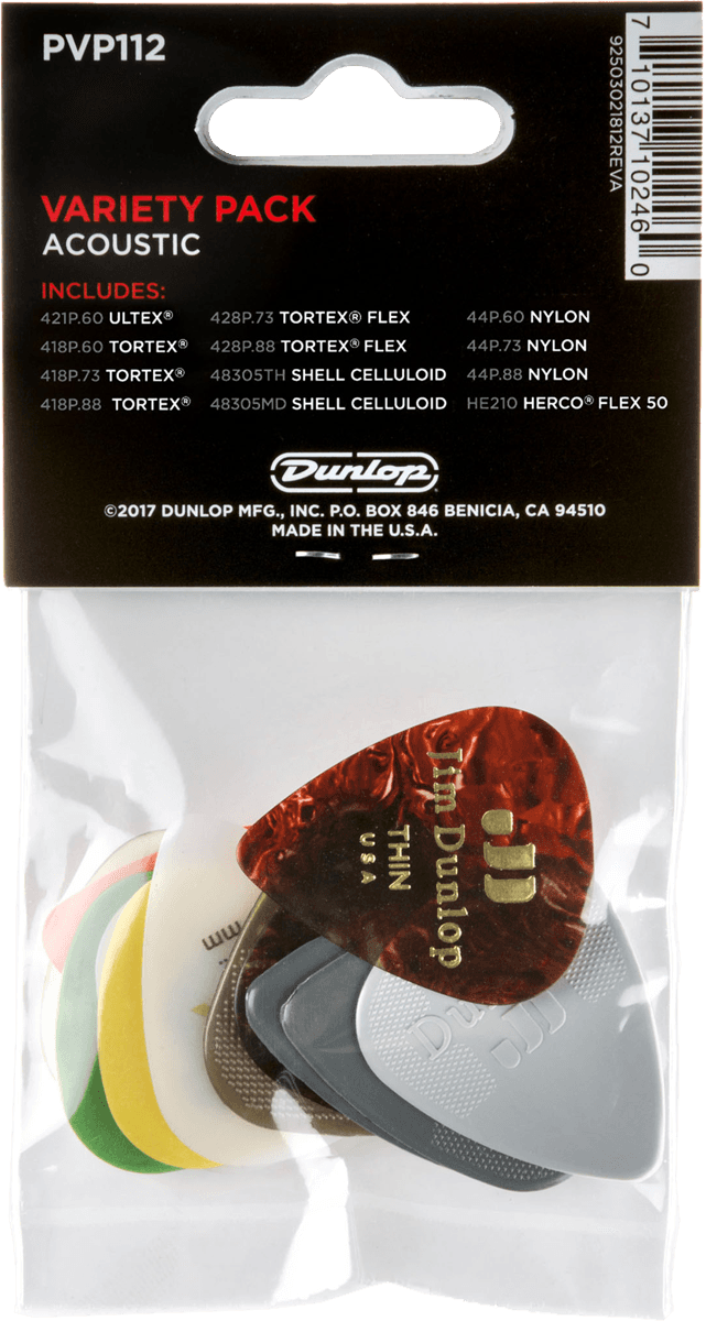 Acoustic Pick Variety Pack