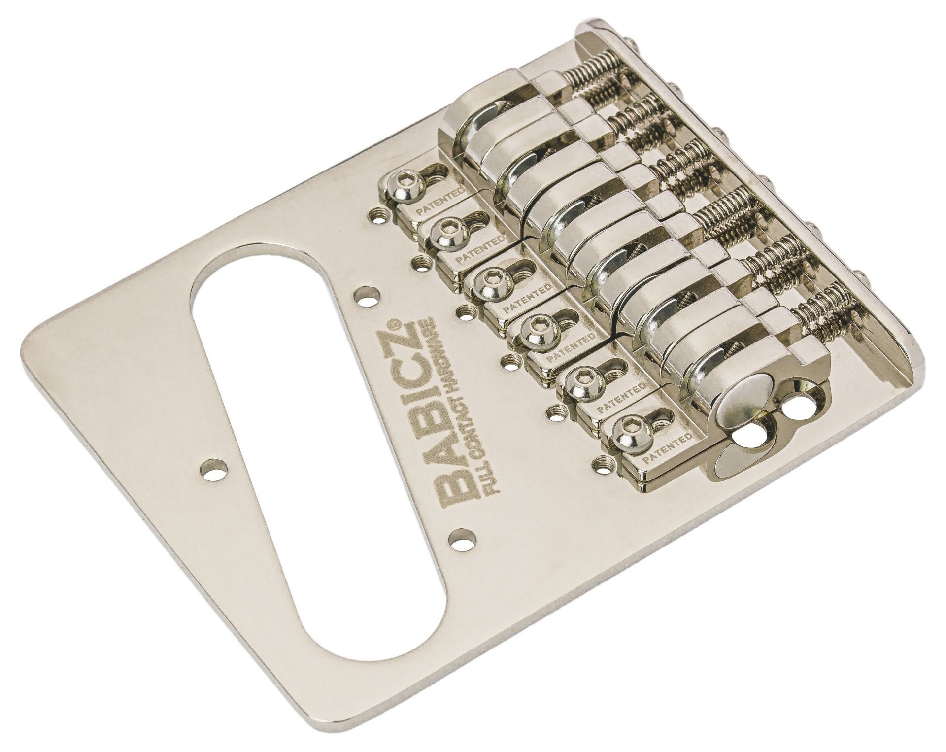Babicz FCH-5 Bass Bridge - 5 Hole Mount - Nickel
