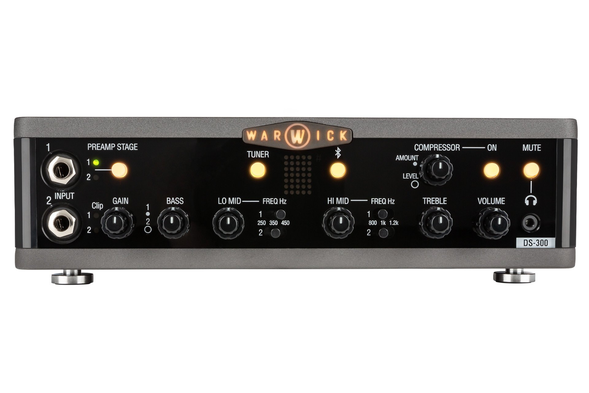 Stage Series DS 300 Double Stage Bass Amp Head mit USB-Interface