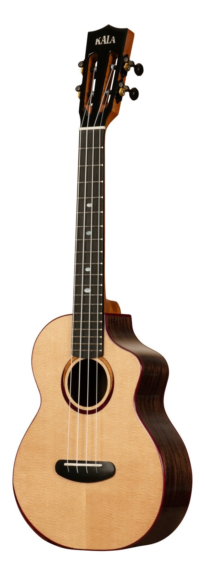 KA-CT-SSRW-TG-C Tenor Ukulele Contour All Solid Gloss Spruce Rosewood