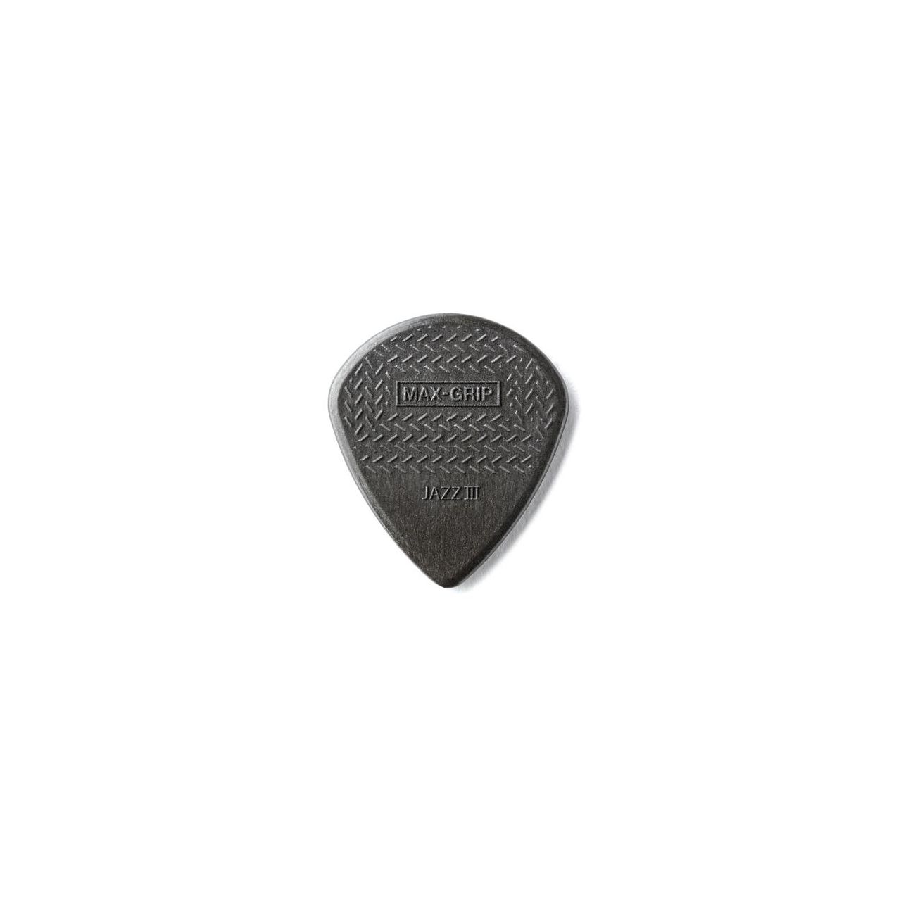 Nylon Max Grip Jazz III Players picks, 24 Stück, Carbon Fiber