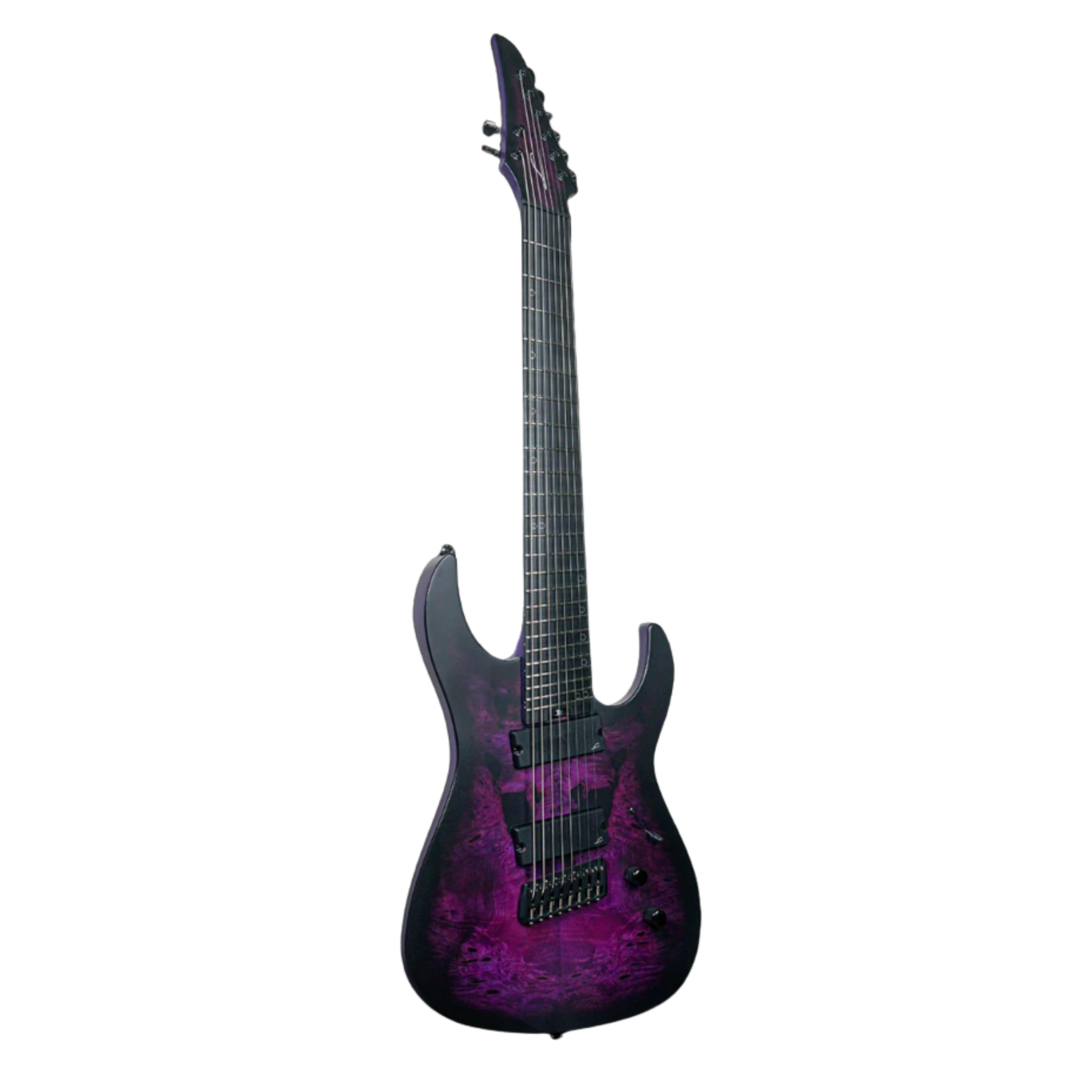 Ninja Super Shred 8-string Multi-scale, Deep Purple 
