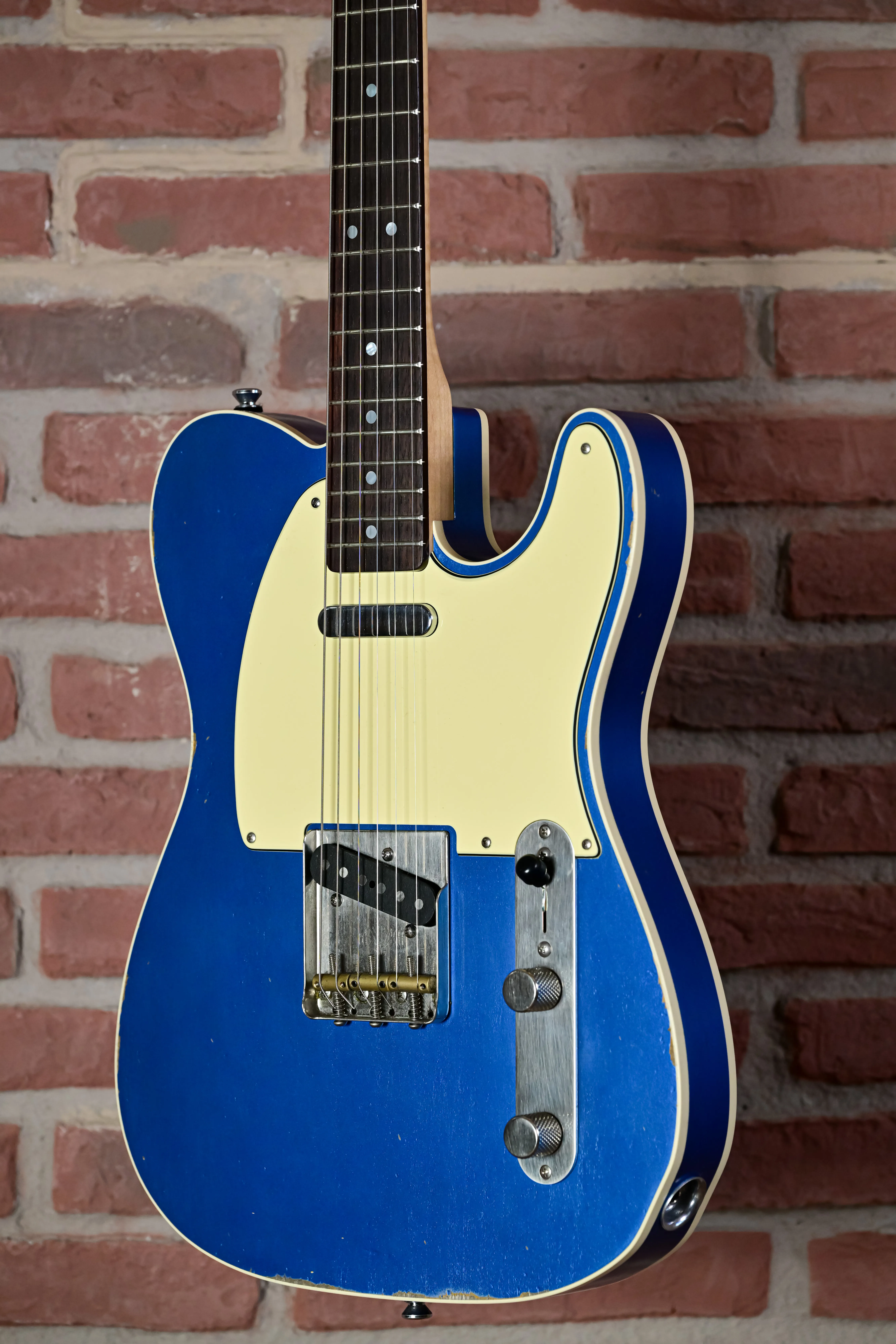 Texonian T61 Custom Lake Placid Blue Aged E-Gitarre