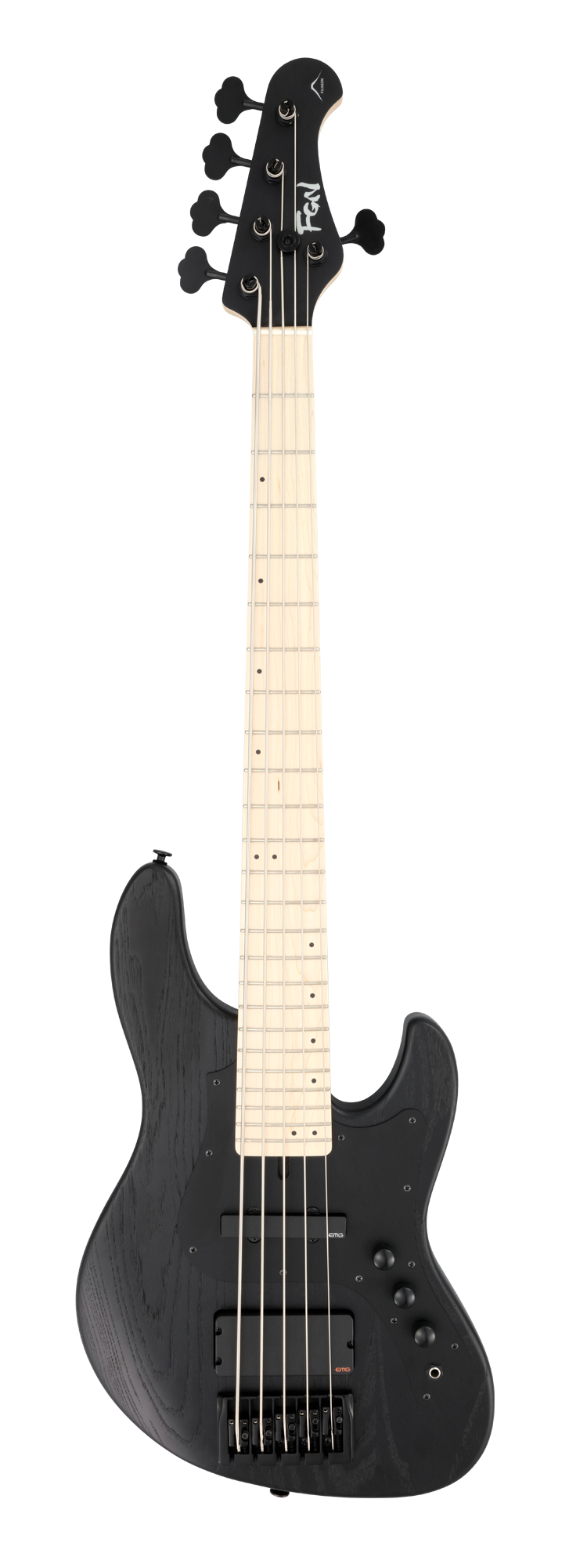 J-Standard Mighty Jazz DE Open Pore Black E-Bass