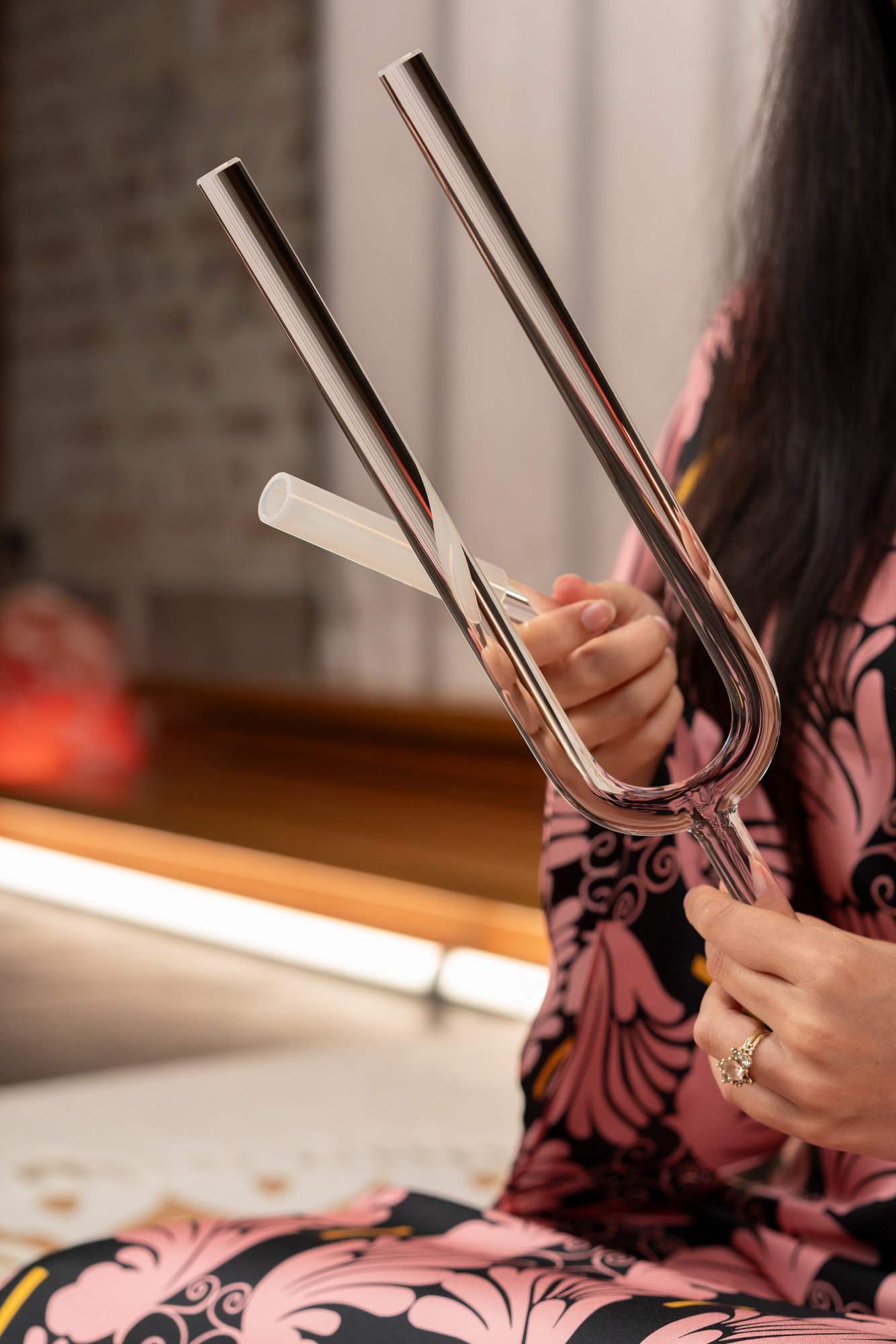 Solfeggio Crystal Tuning Fork 174 Hz / F3