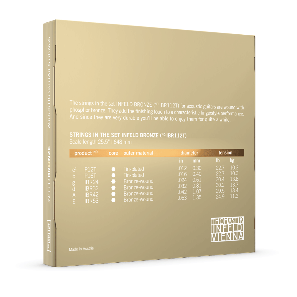 IBR112TInfeld Bronze Saiten 012-053