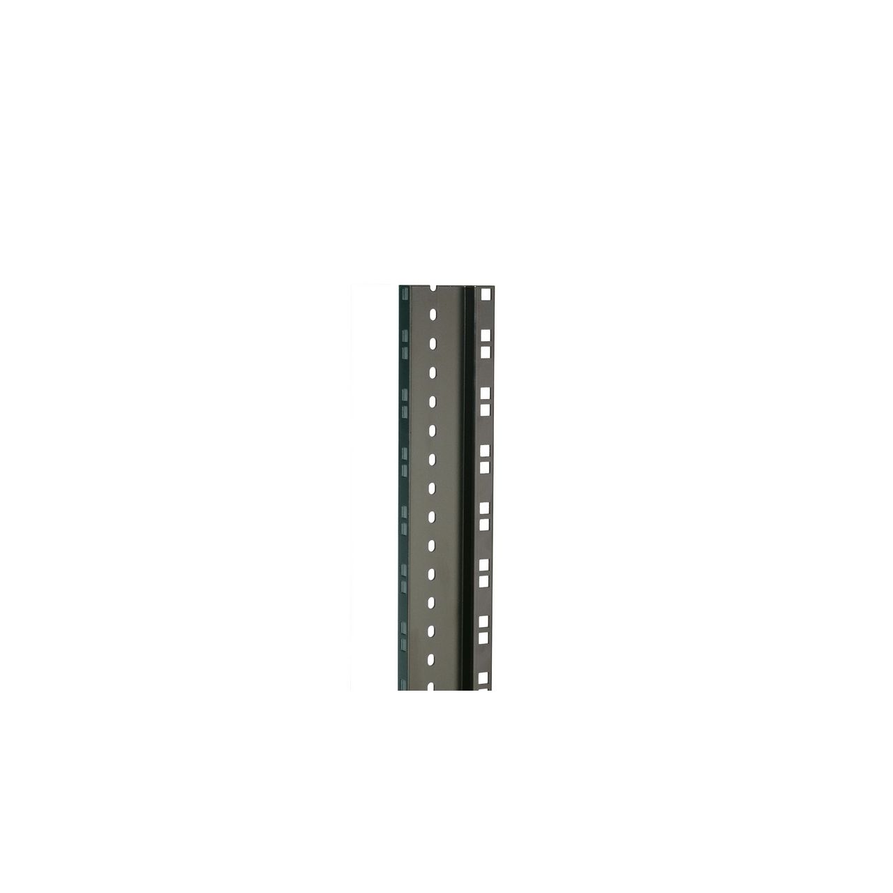 Adam Hall 19" Parts 61552 BLK - HD Rackschiene doppelt schwarz 45 HE