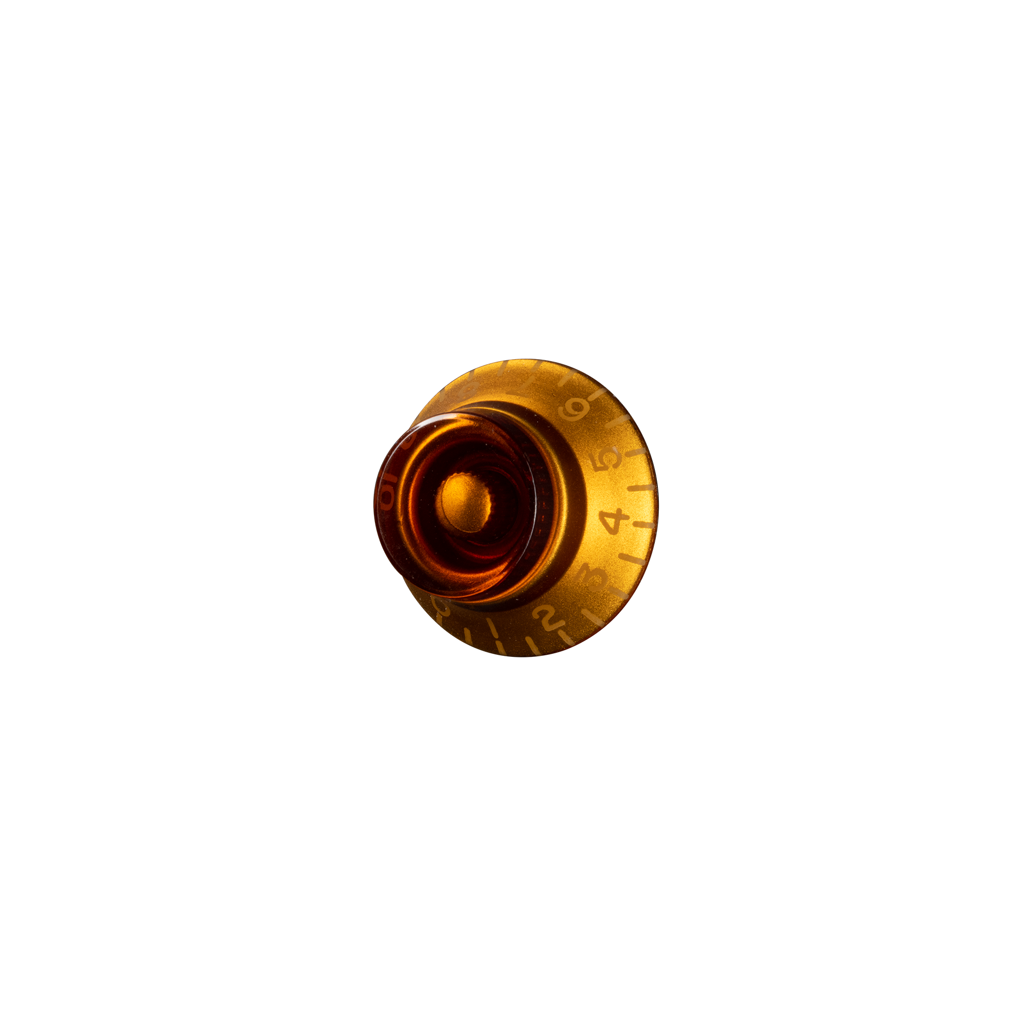 PRHK-030  Top Hat Knobs Amber