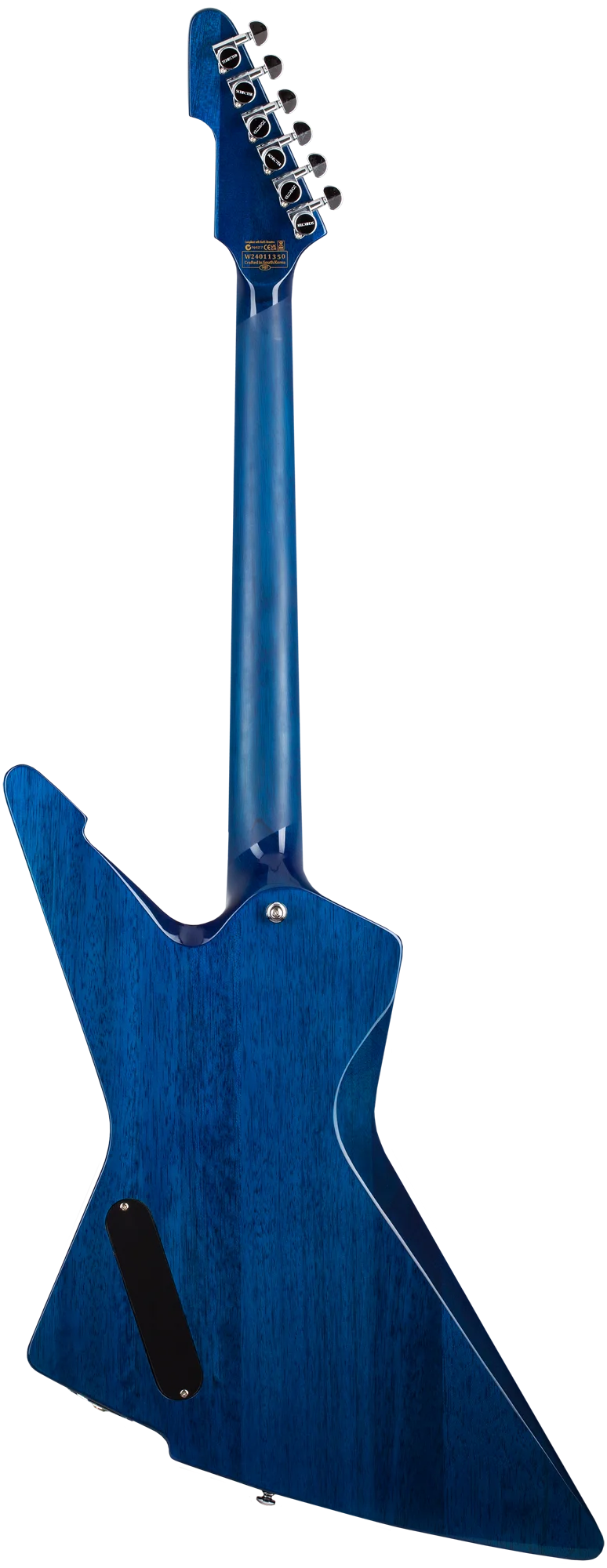 E-1 Electro Resin Transparent Blue E-Gitarre