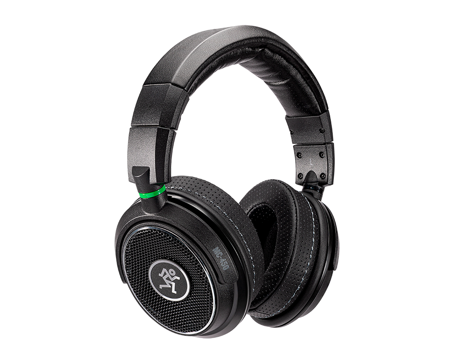 Kopfhörer, Over-Ear, schwarz, gepolsterte Ohrmuscheln, kabelgebunden