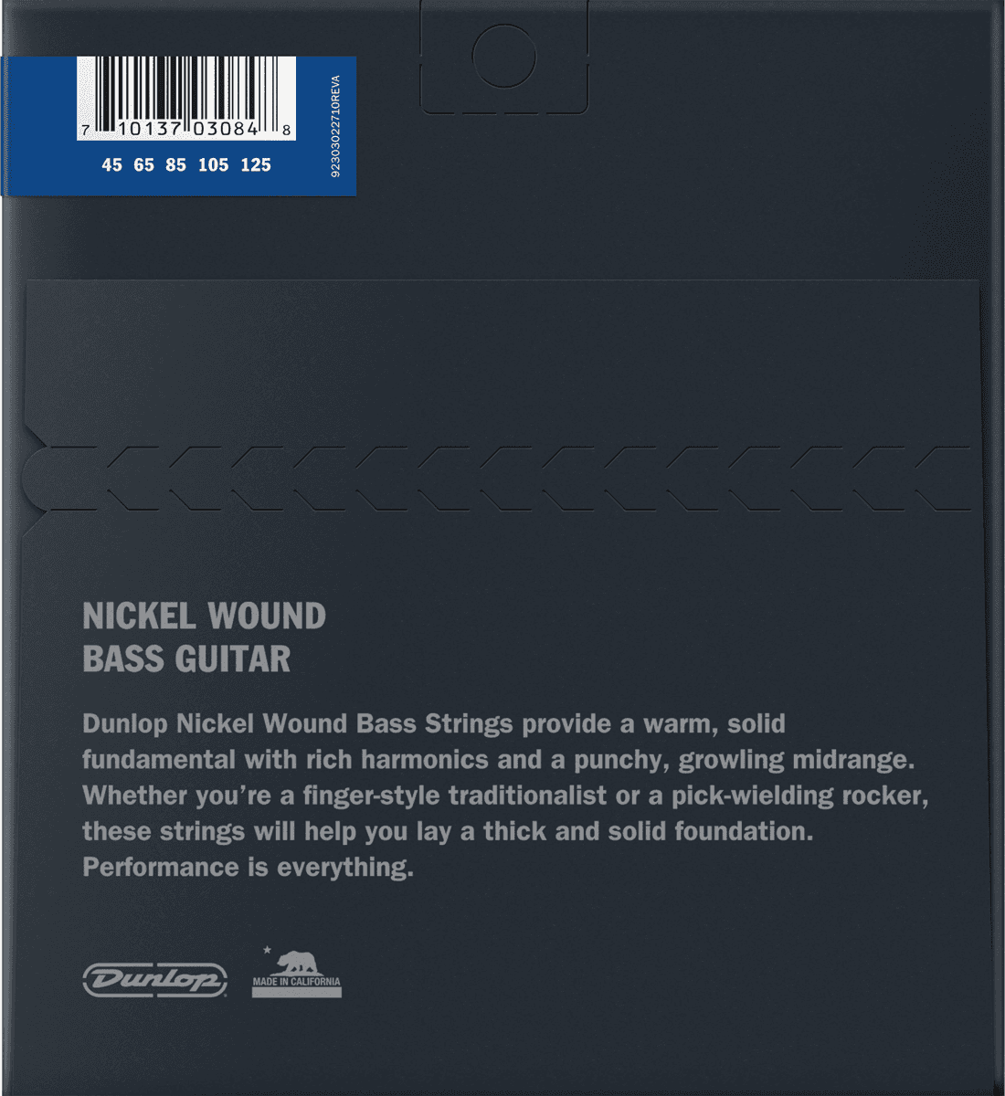 Bass Strings, Nickel Wound, 5-str. 45-125