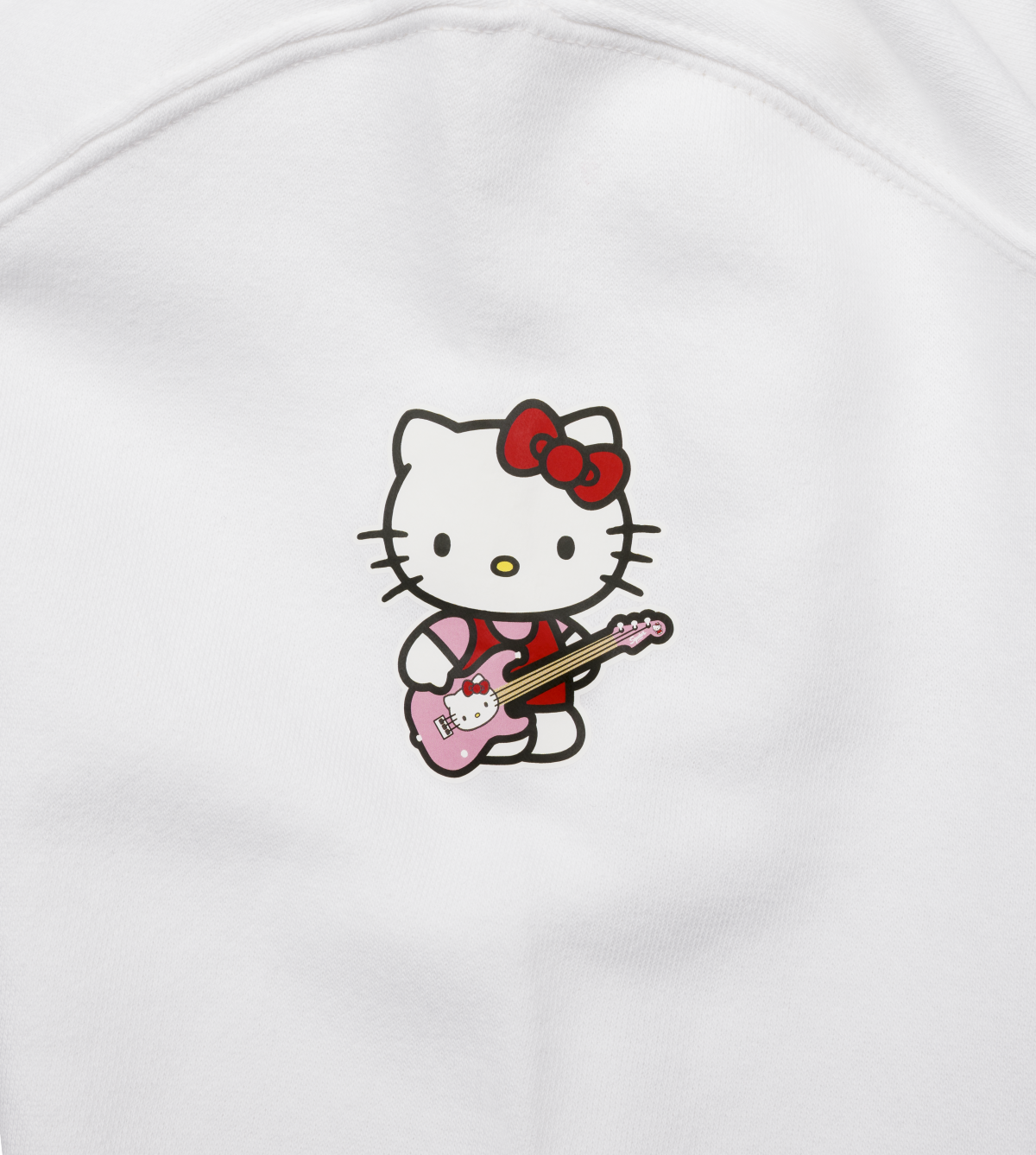 Hello Kitty® White Sleeve Logo Hoodie, L
