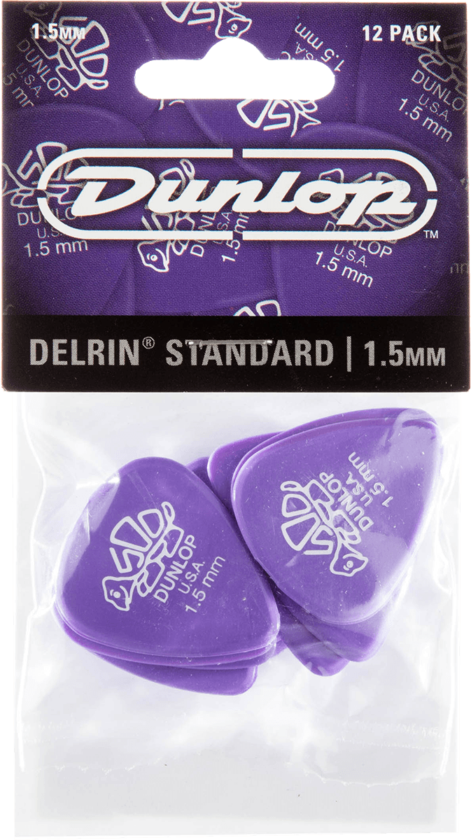 Plektrum Delrin 500 1.50 mm Player's Pack 12 Stck.