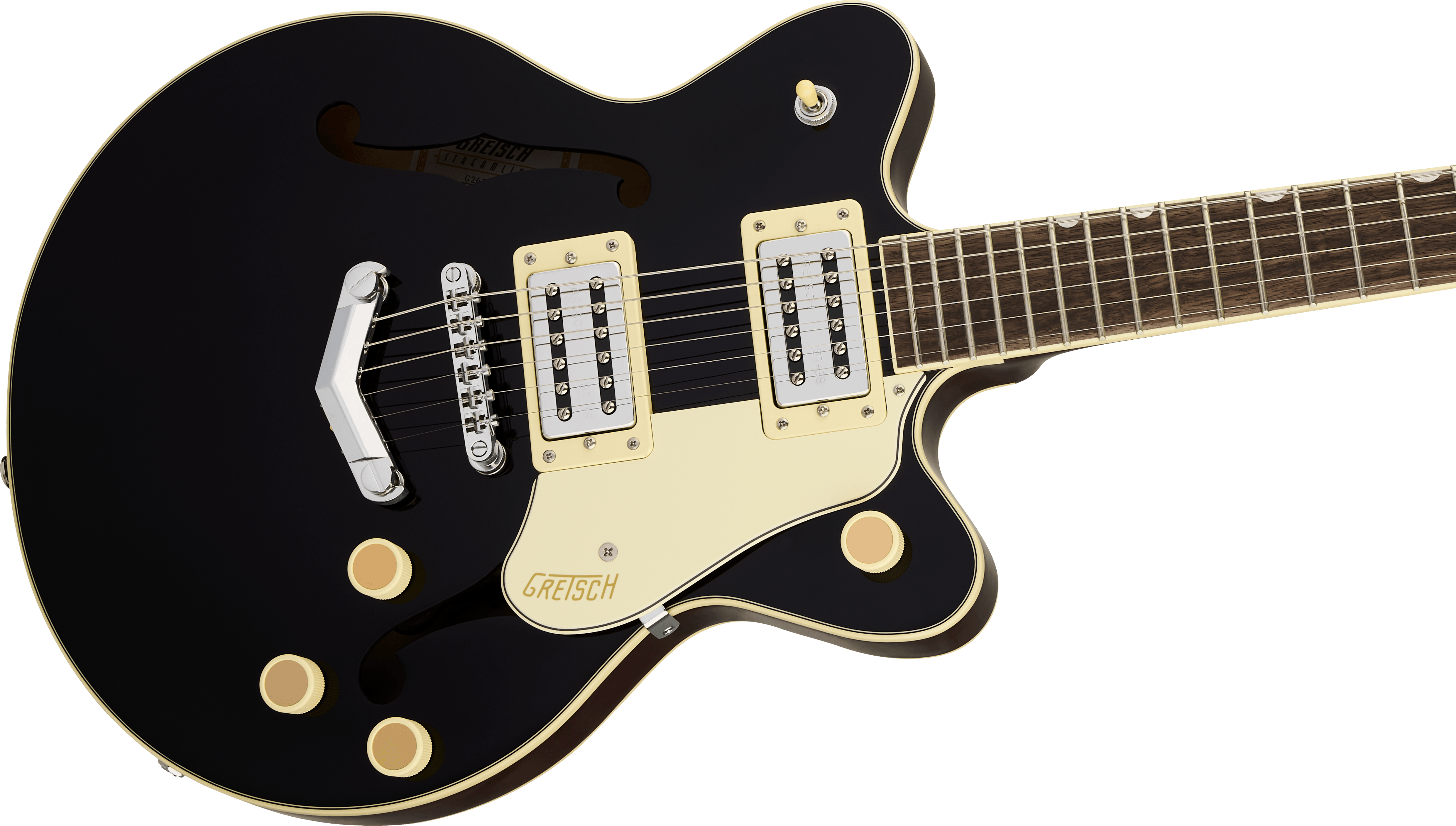 G2655 Streamliner Center Block Jr. Double-Cut Black