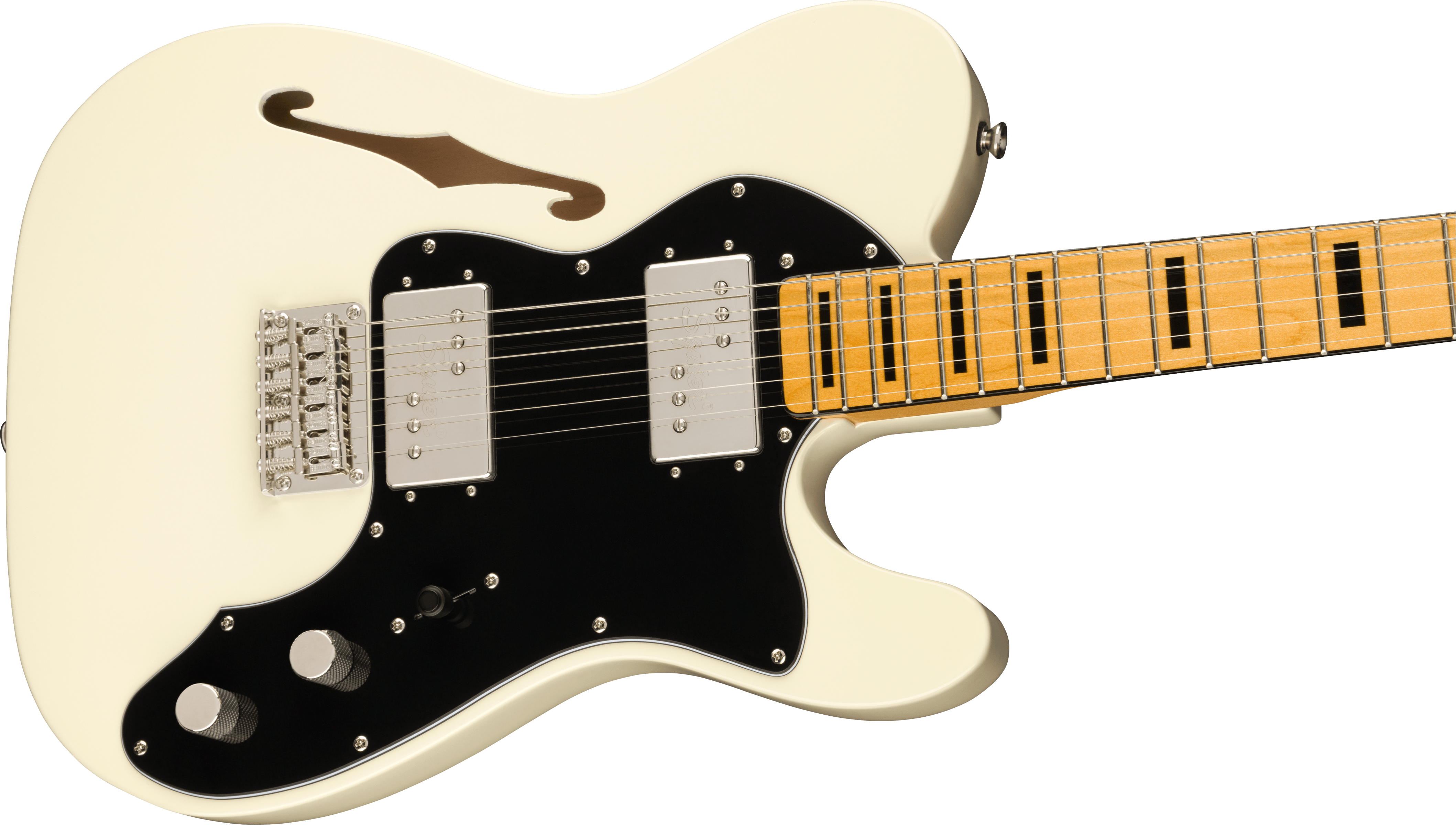 FSR Classic Vibe '70s Telecaster® Thinline, Maple Fingerboard, Olympic White (Showroom)
