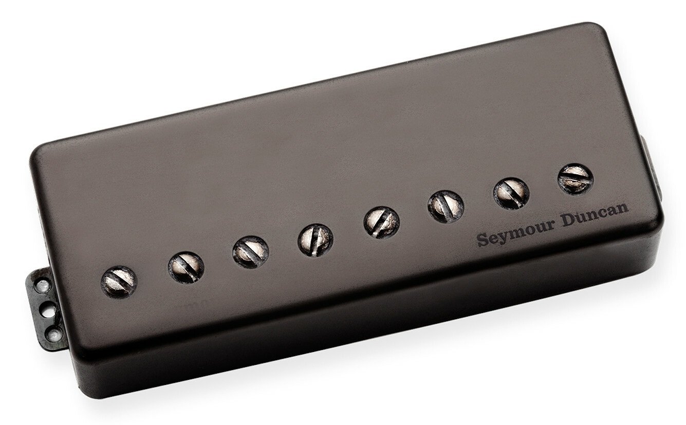 SH-6b - Duncan Distortion Bridge Humbucker, 8-String, Passive Mount - Black Cover