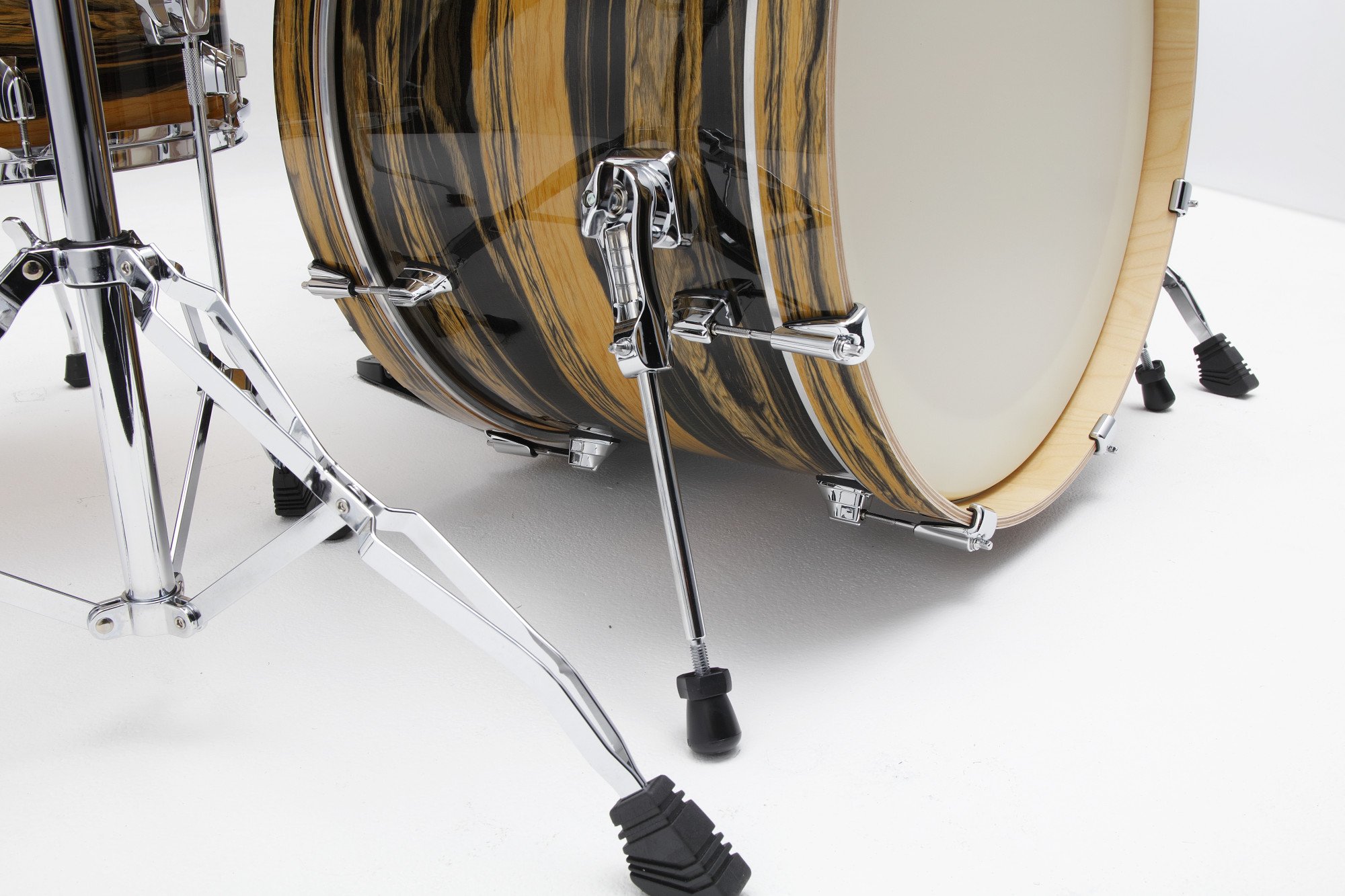 Superstar Classic Drum Set 3 teilig - Natural Ebony Tiger Wrap 