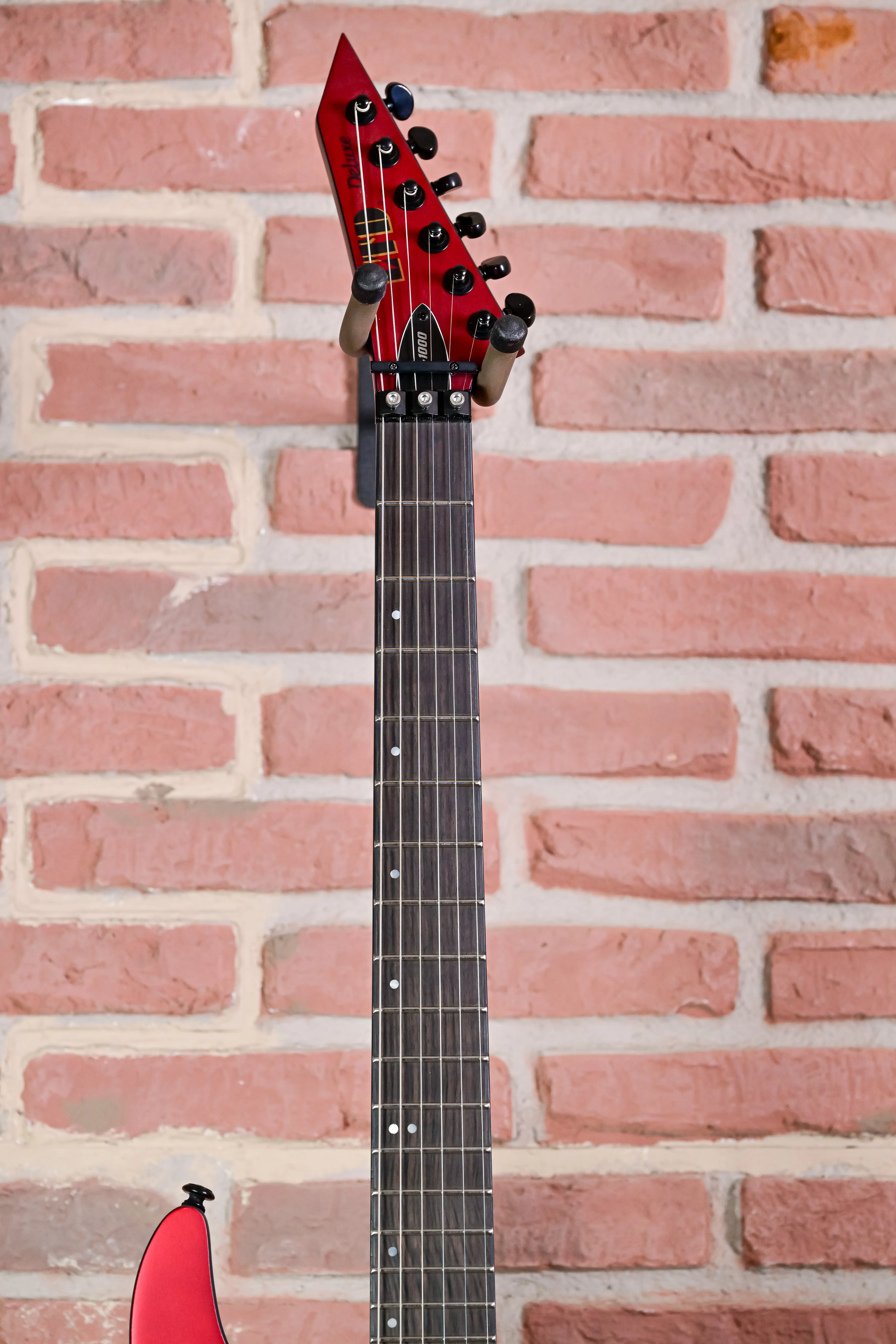 M-1000 CARS Candy Apple Red Satin E-Gitarre