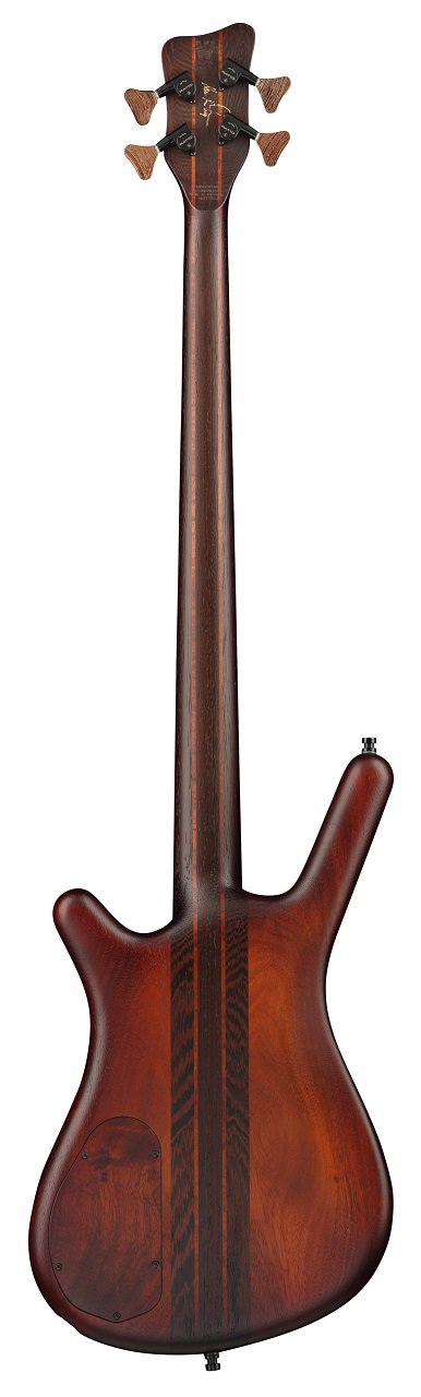Warwick Masterbuilt Streamette Neck-Through, Limited Edition 2022, 4-String - Special Amberburst Tra