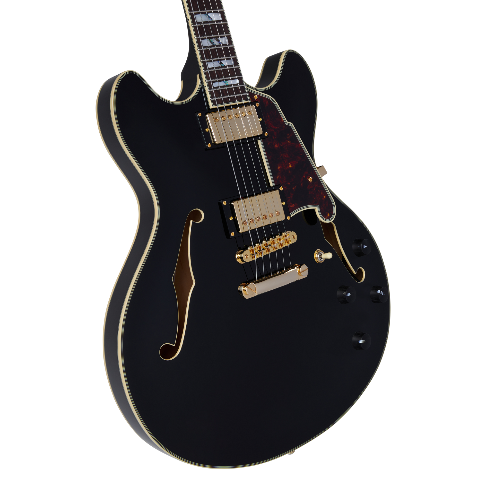 Excel DC (w/ stop-bar tailpiece) Solid Black