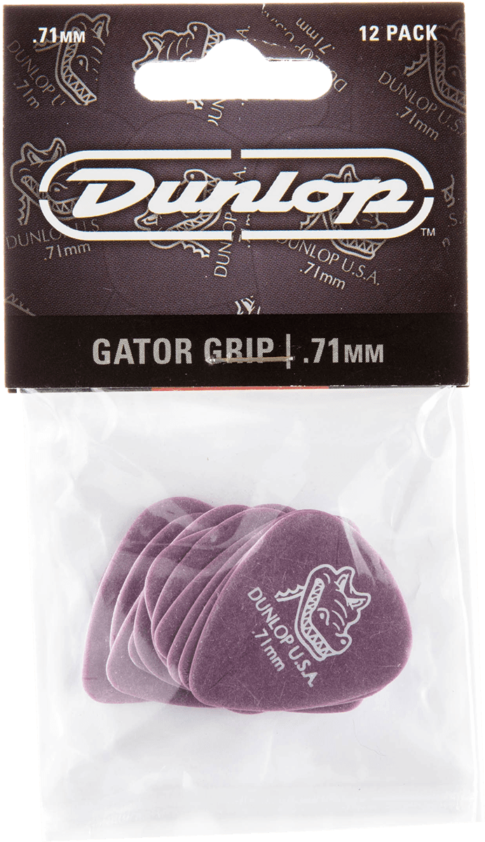 Plektrum Gator Grip, 0.71 mm, Player's Pack (12 Stck.)