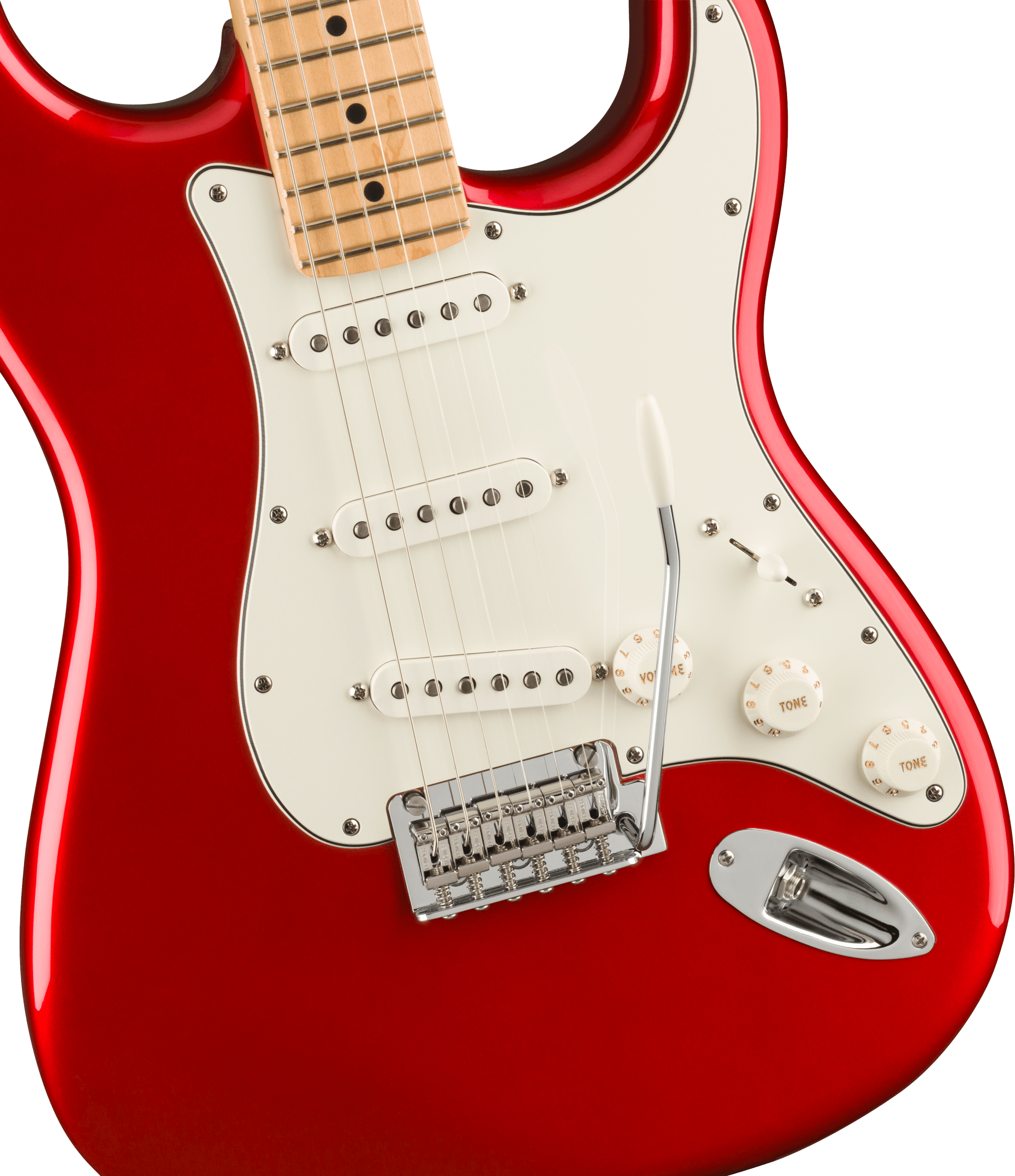 Player Stratocaster®, Maple Fingerboard, Candy Apple Red