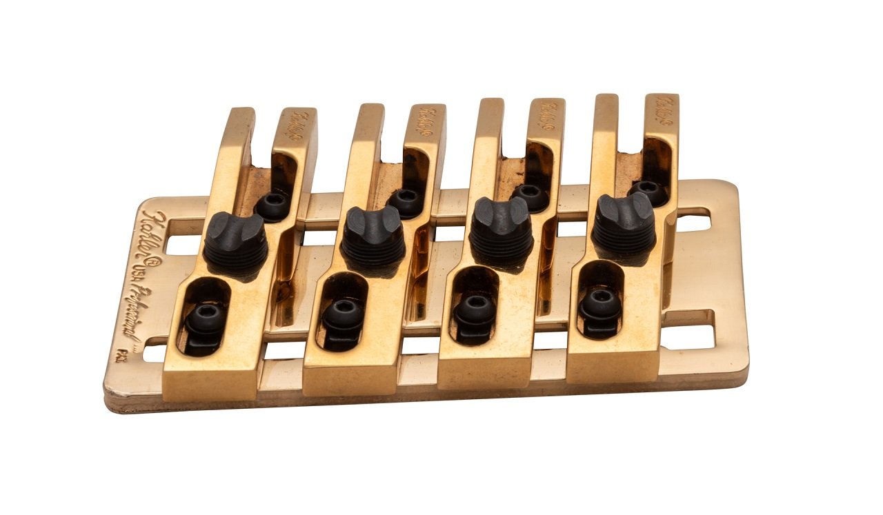 2440-W4 - 4-String Bass Fixed Bridge - Gold