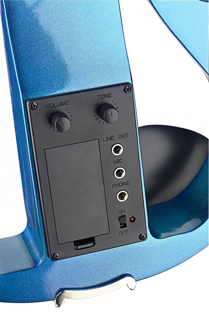 EVN X-4/4 E-Violine in Blau Metallic