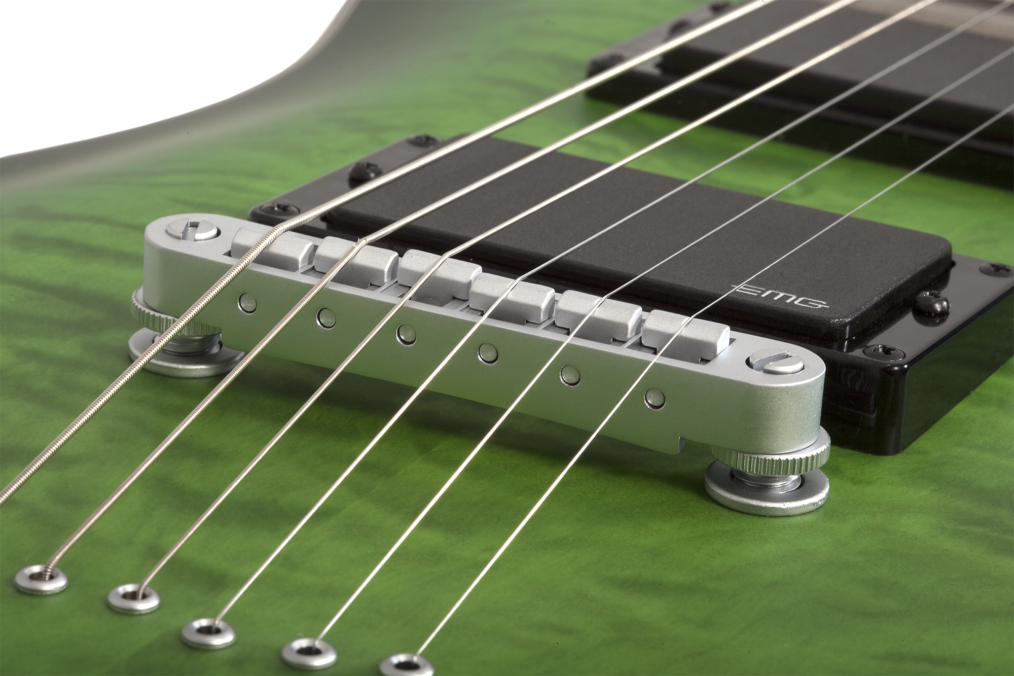 C-1 Platinum Satin Green Burst E-Gitarre